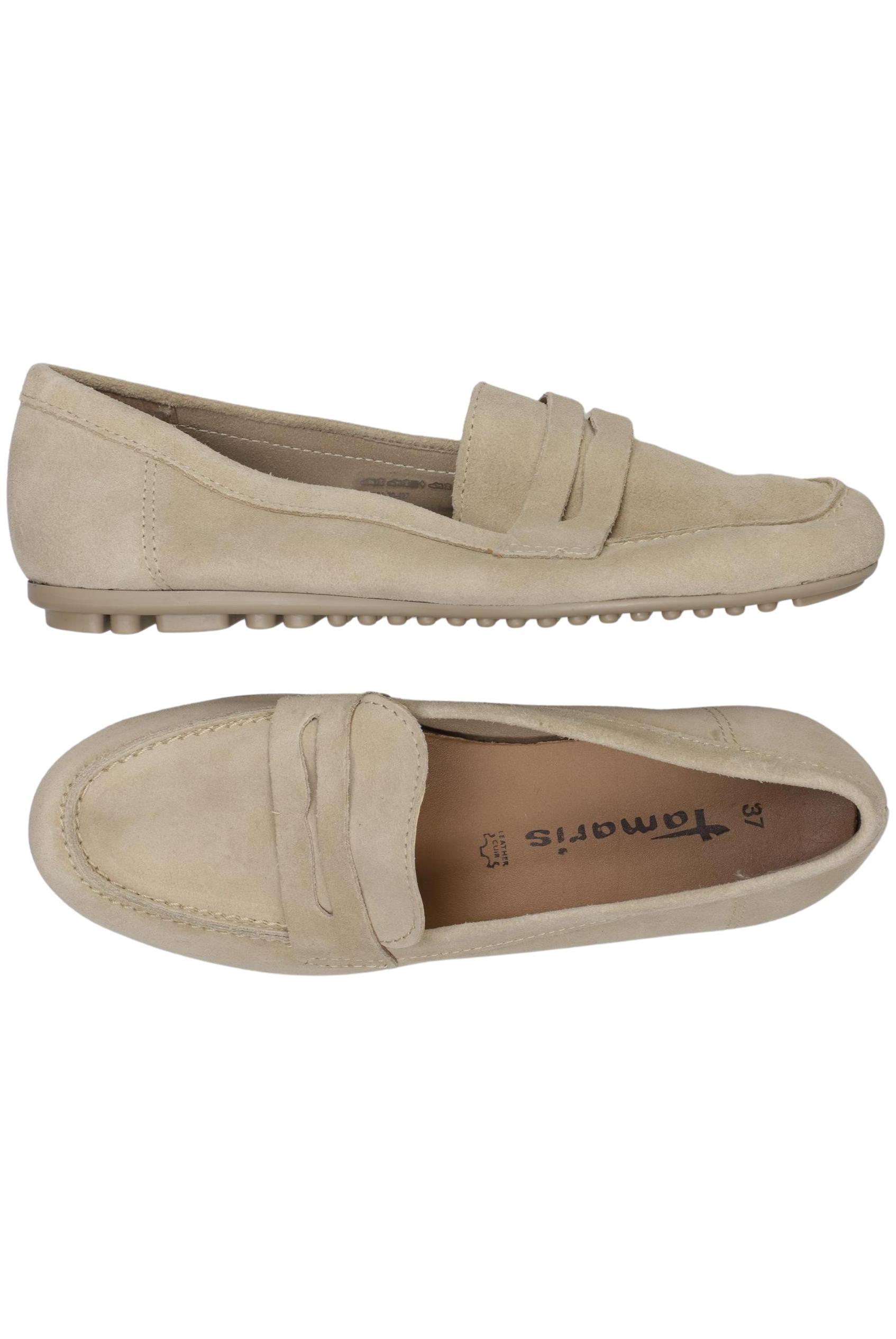 

Tamaris Damen Halbschuh, beige, Gr. 37