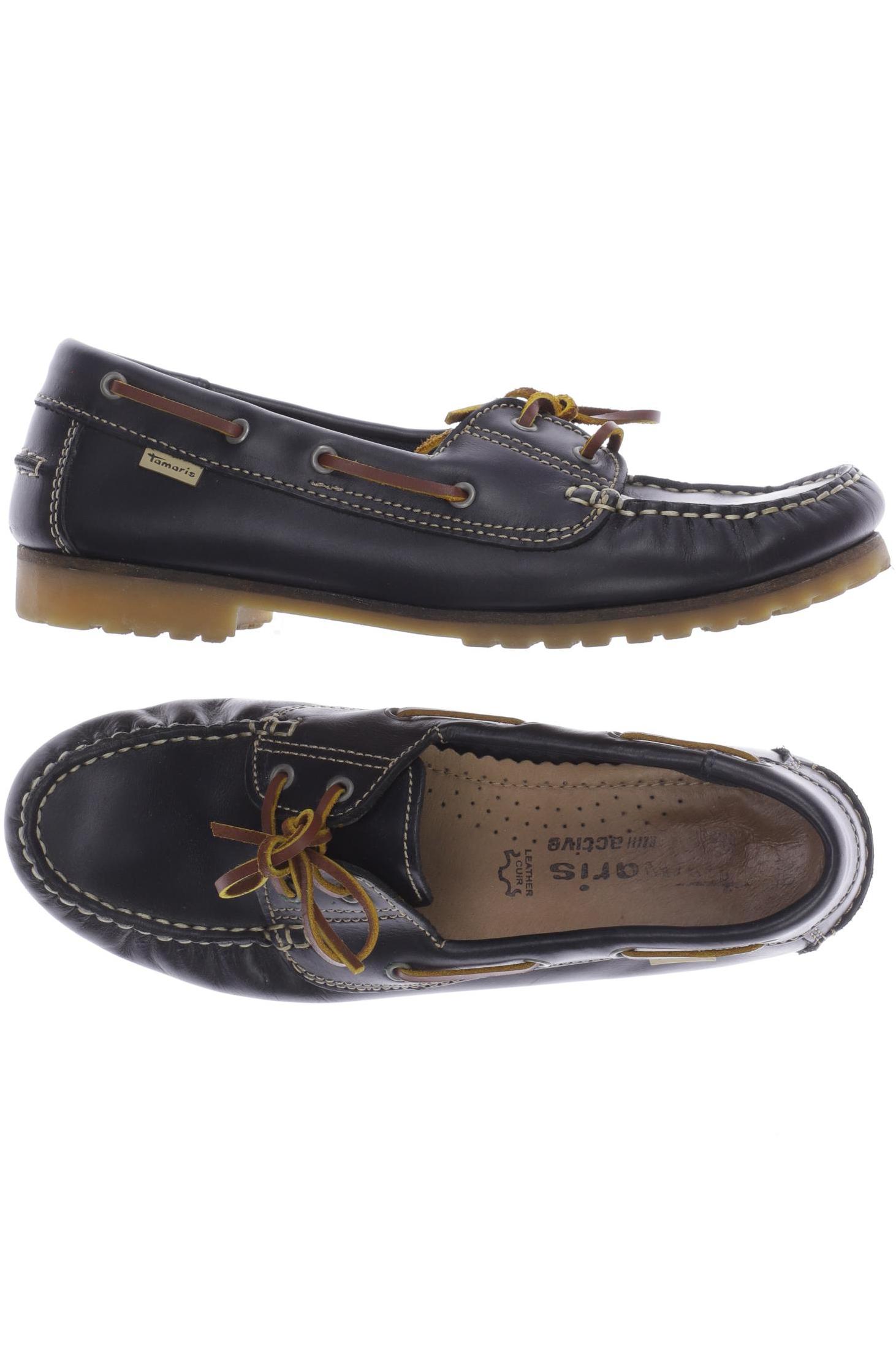

Tamaris Damen Halbschuh, marineblau, Gr. 39