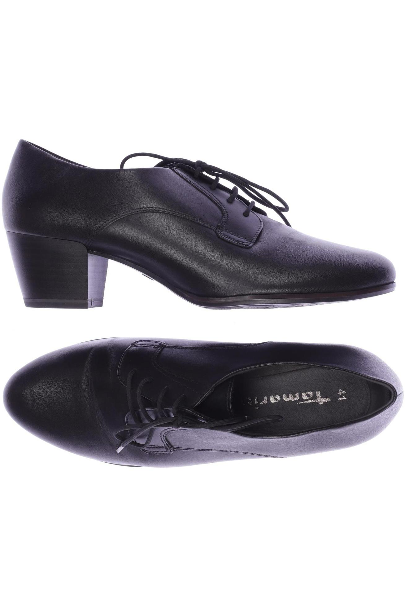 

Tamaris Damen Halbschuh, schwarz, Gr. 41
