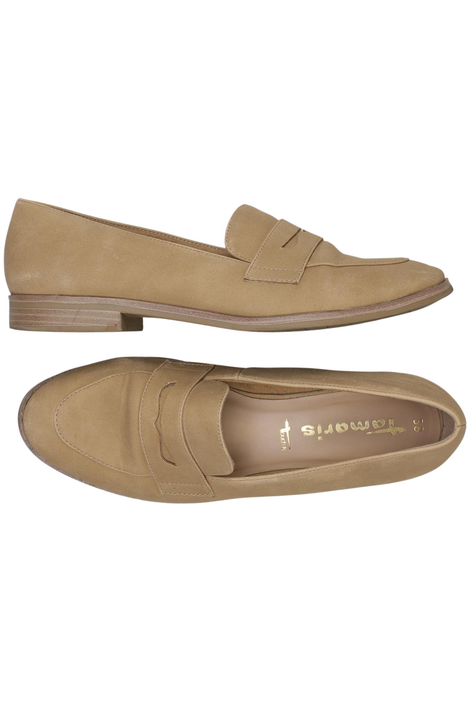 

Tamaris Damen Halbschuh, beige, Gr. 38
