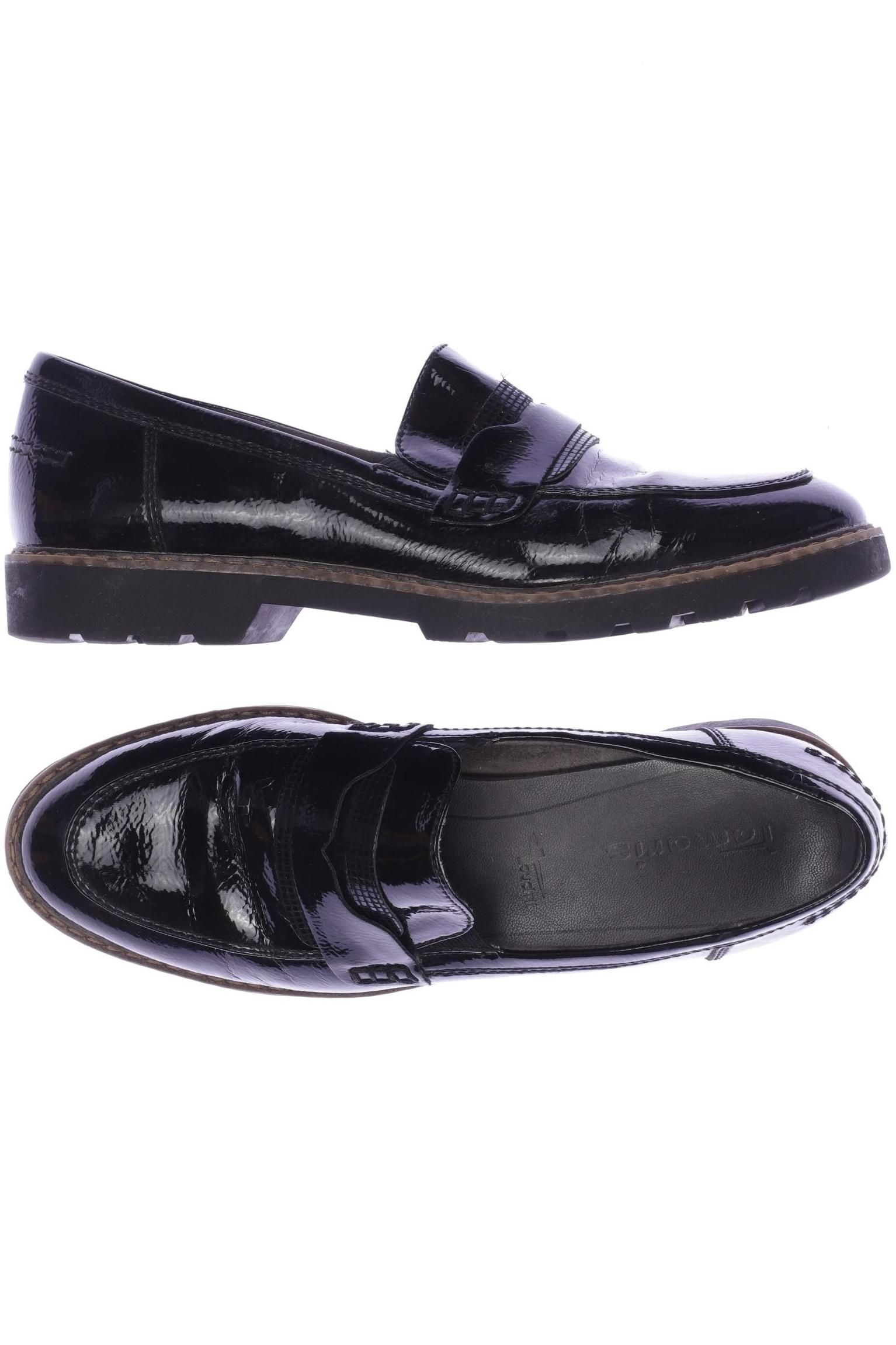 

Tamaris Damen Halbschuh, schwarz, Gr. 41