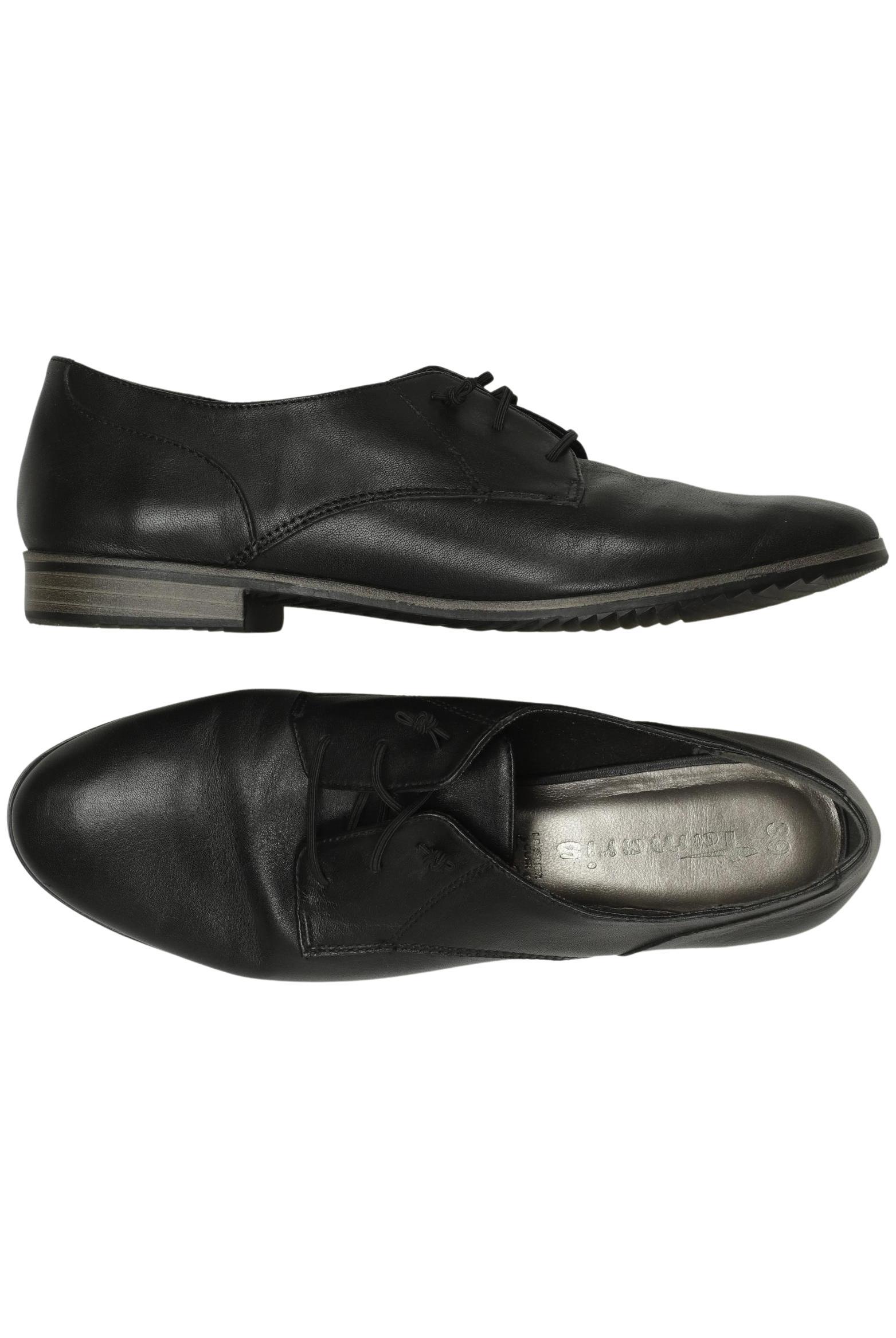 

Tamaris Damen Halbschuh, schwarz, Gr. 39