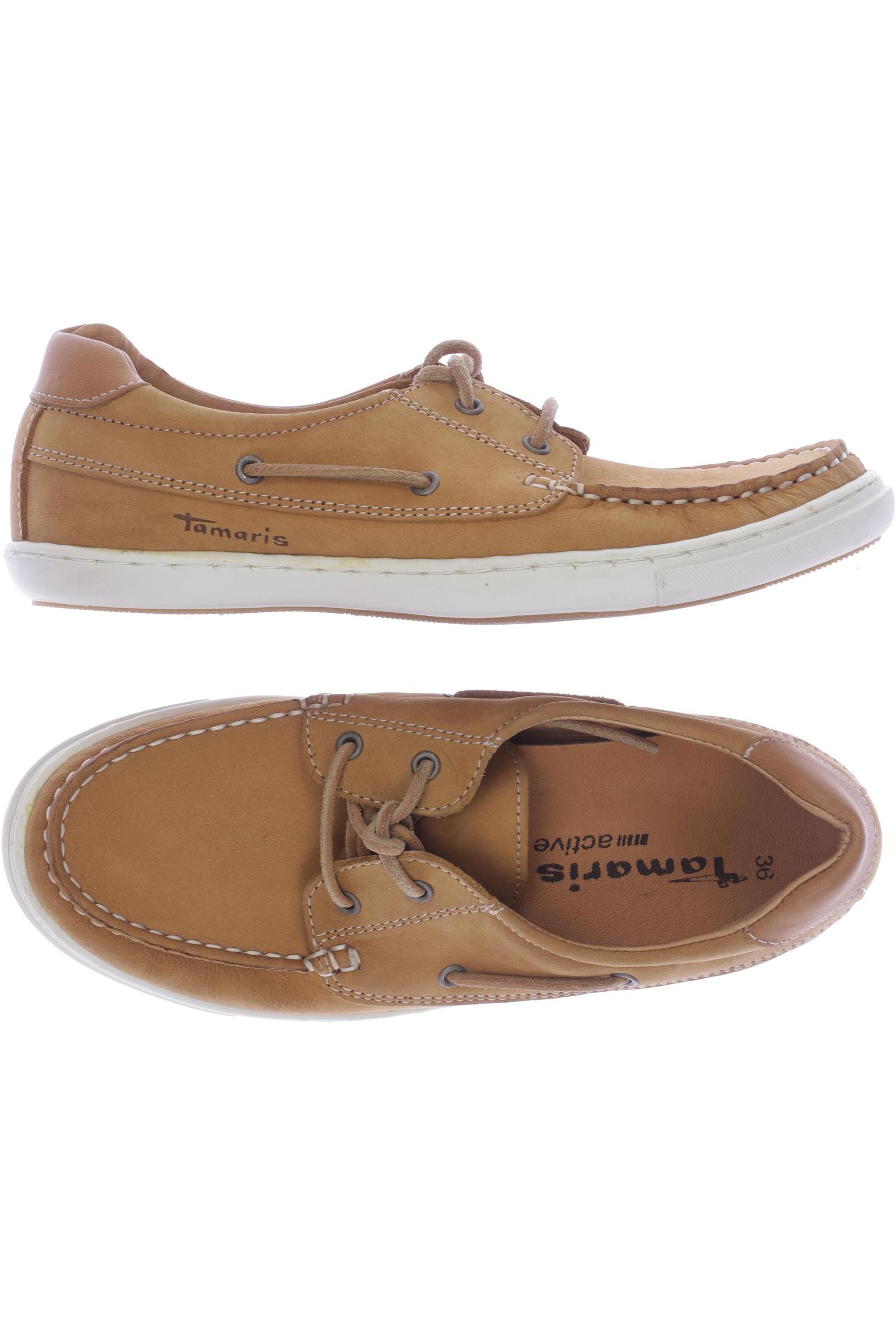 

Tamaris Damen Halbschuh, orange, Gr. 36