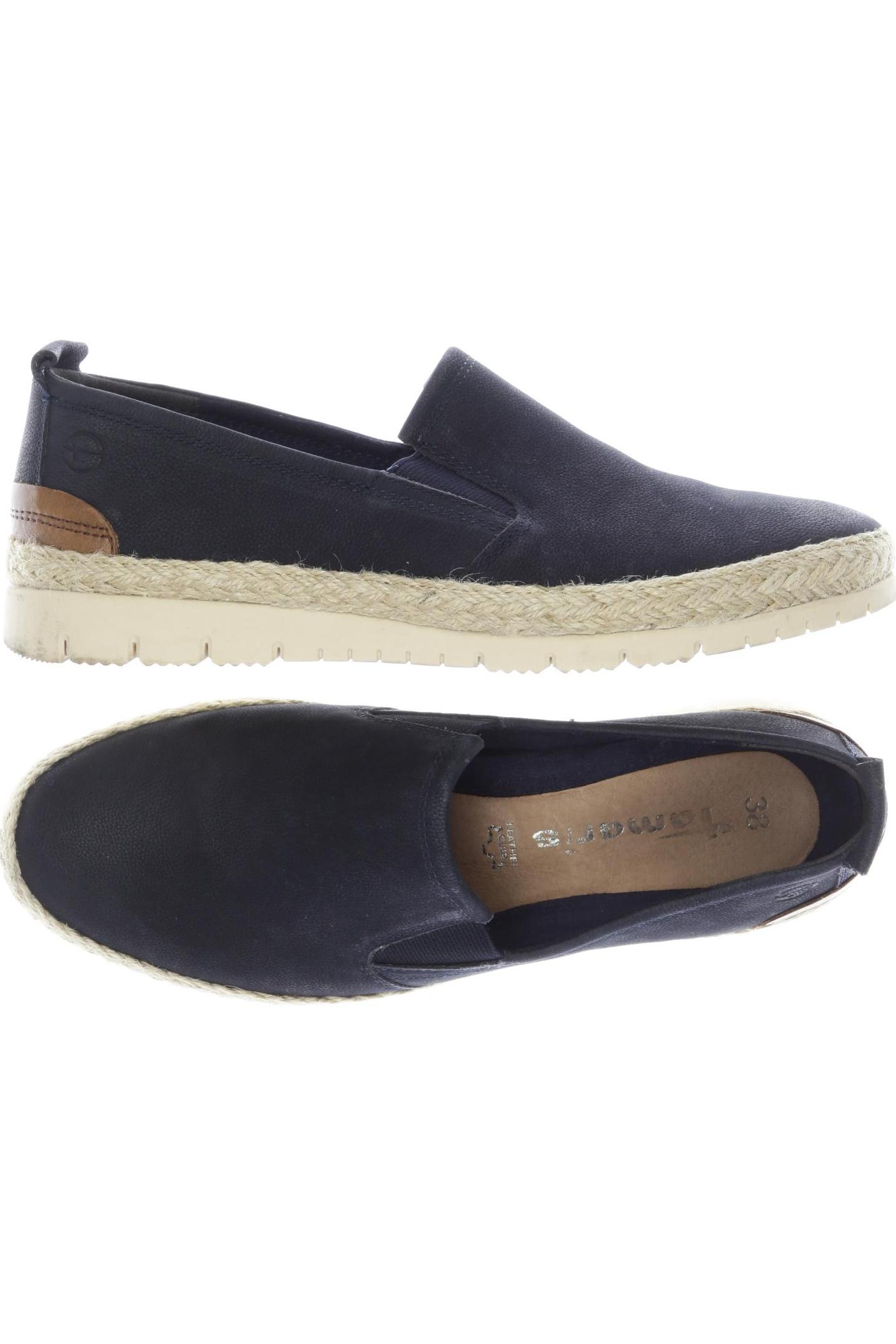 

Tamaris Damen Halbschuh, schwarz, Gr. 38