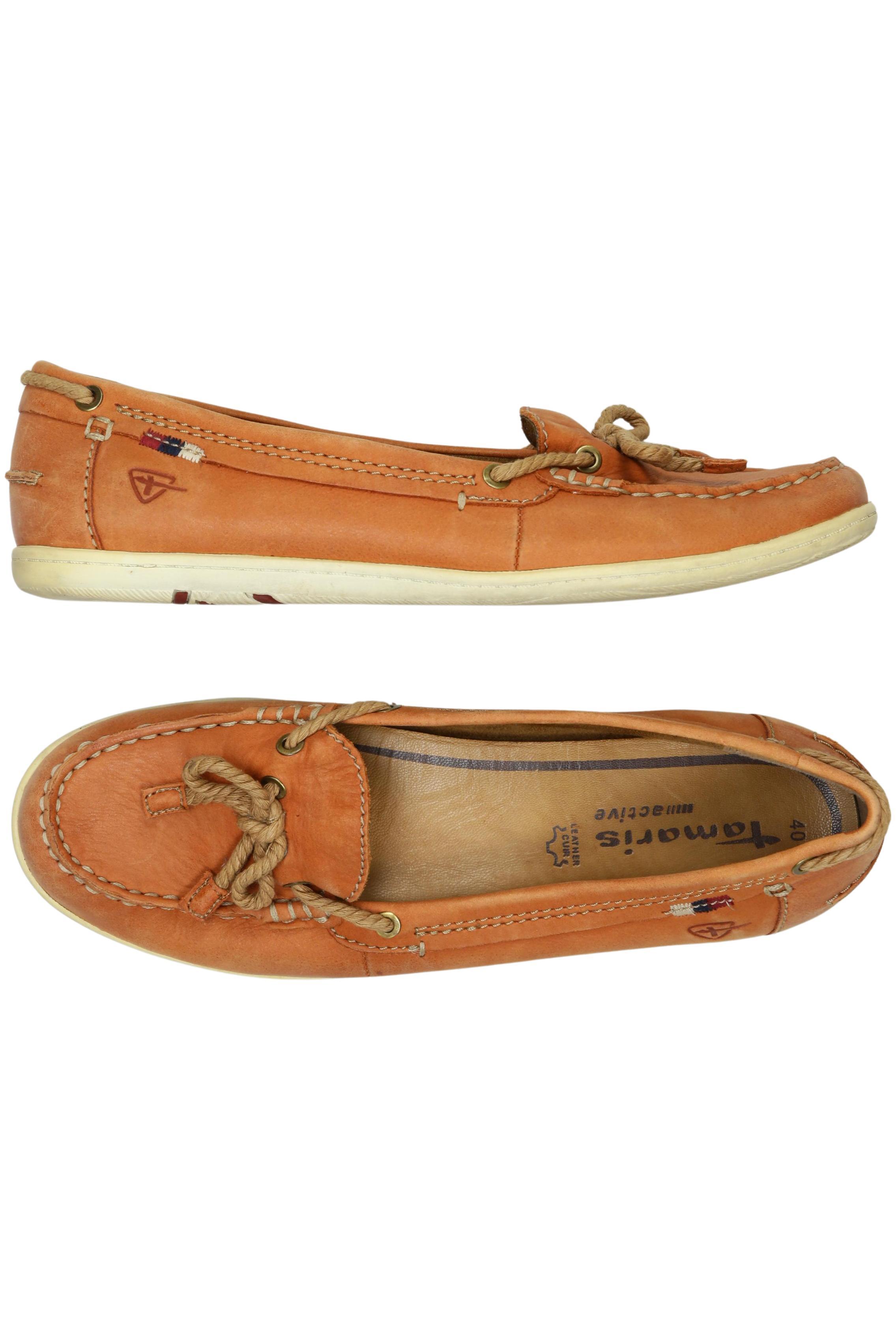 

Tamaris Damen Halbschuh, orange, Gr. 40