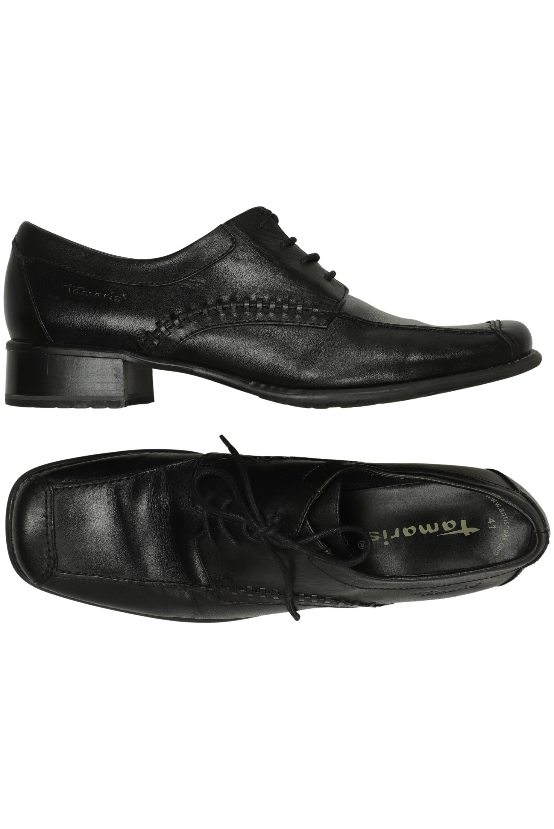 

Tamaris Damen Halbschuh, schwarz, Gr. 41