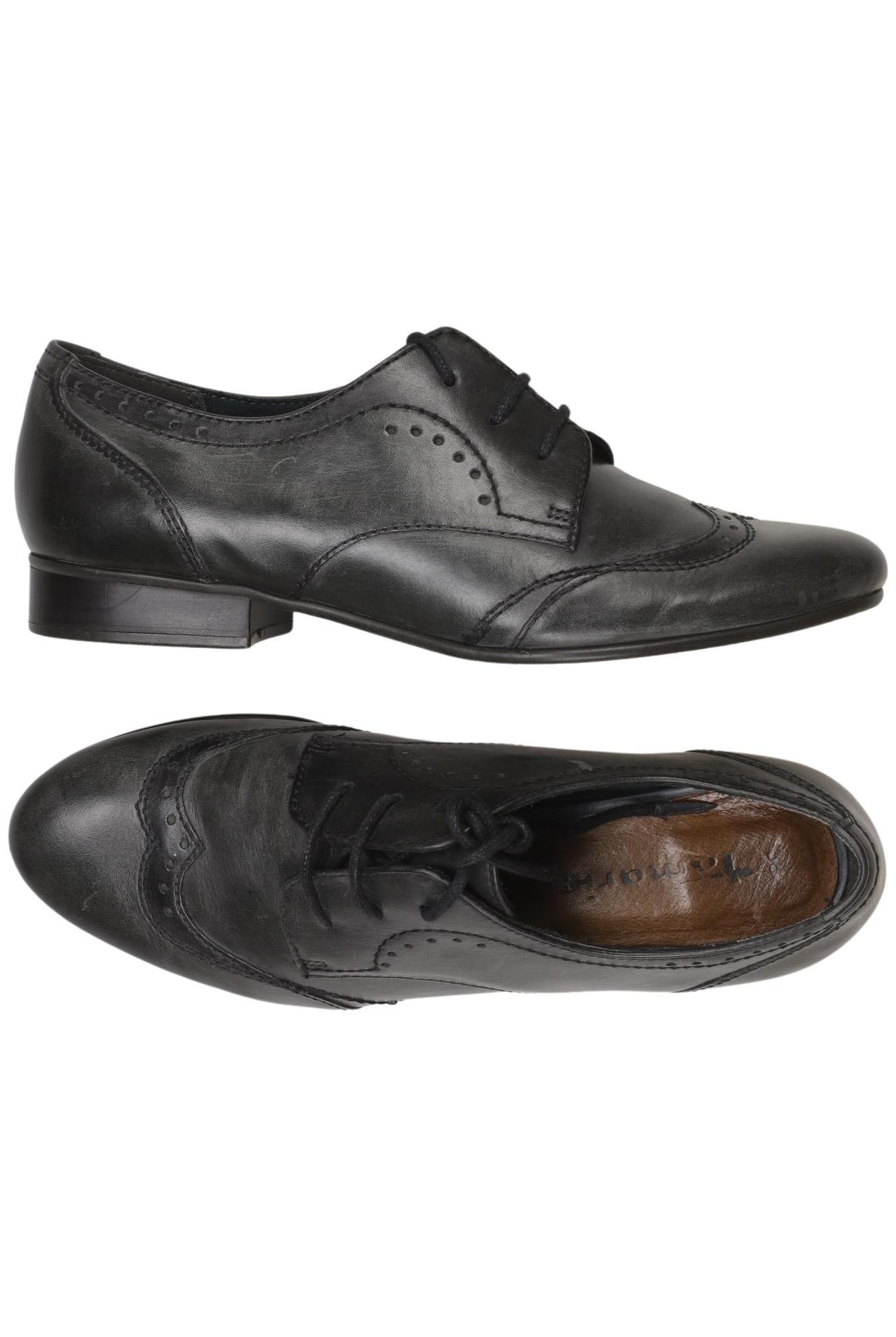 

Tamaris Damen Halbschuh, schwarz, Gr. 38