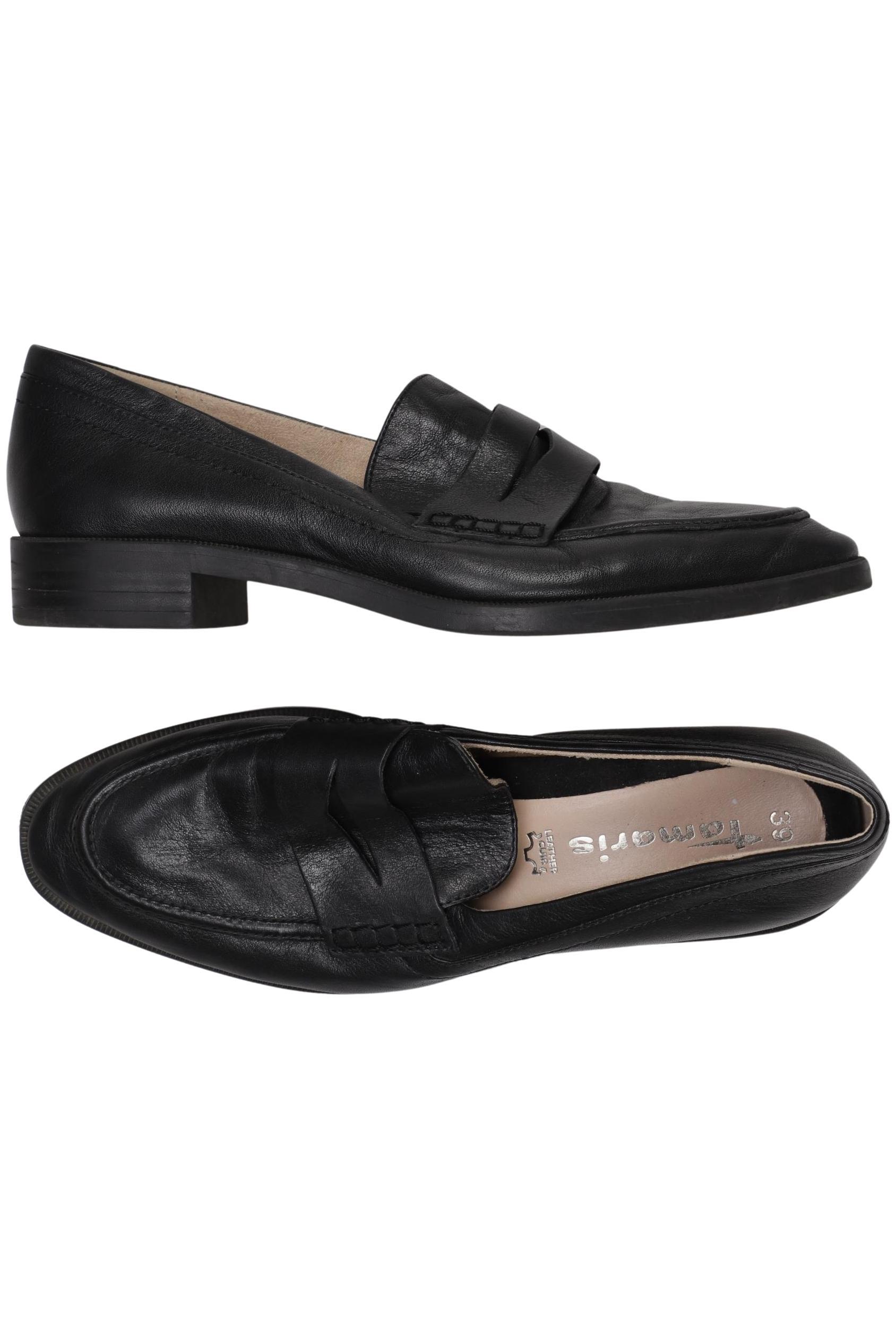 

Tamaris Damen Halbschuh, schwarz, Gr. 39