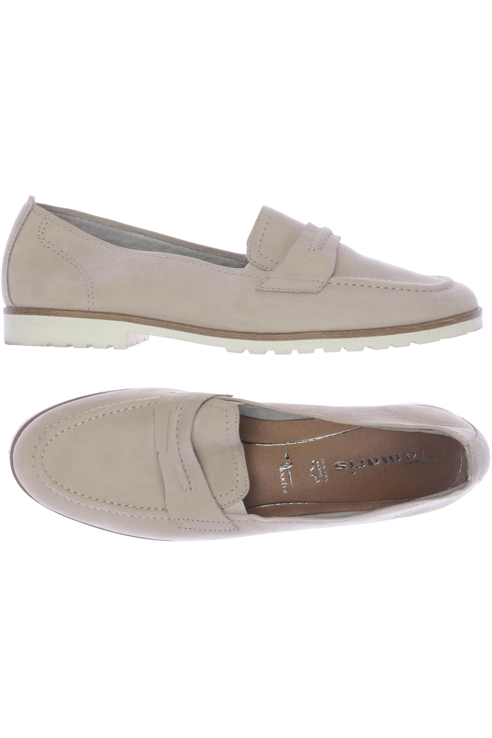 

Tamaris Damen Halbschuh, beige, Gr. 41