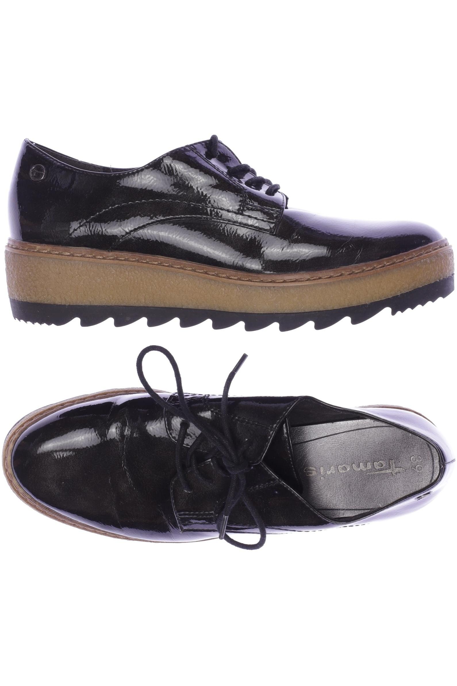 

Tamaris Damen Halbschuh, schwarz, Gr. 39