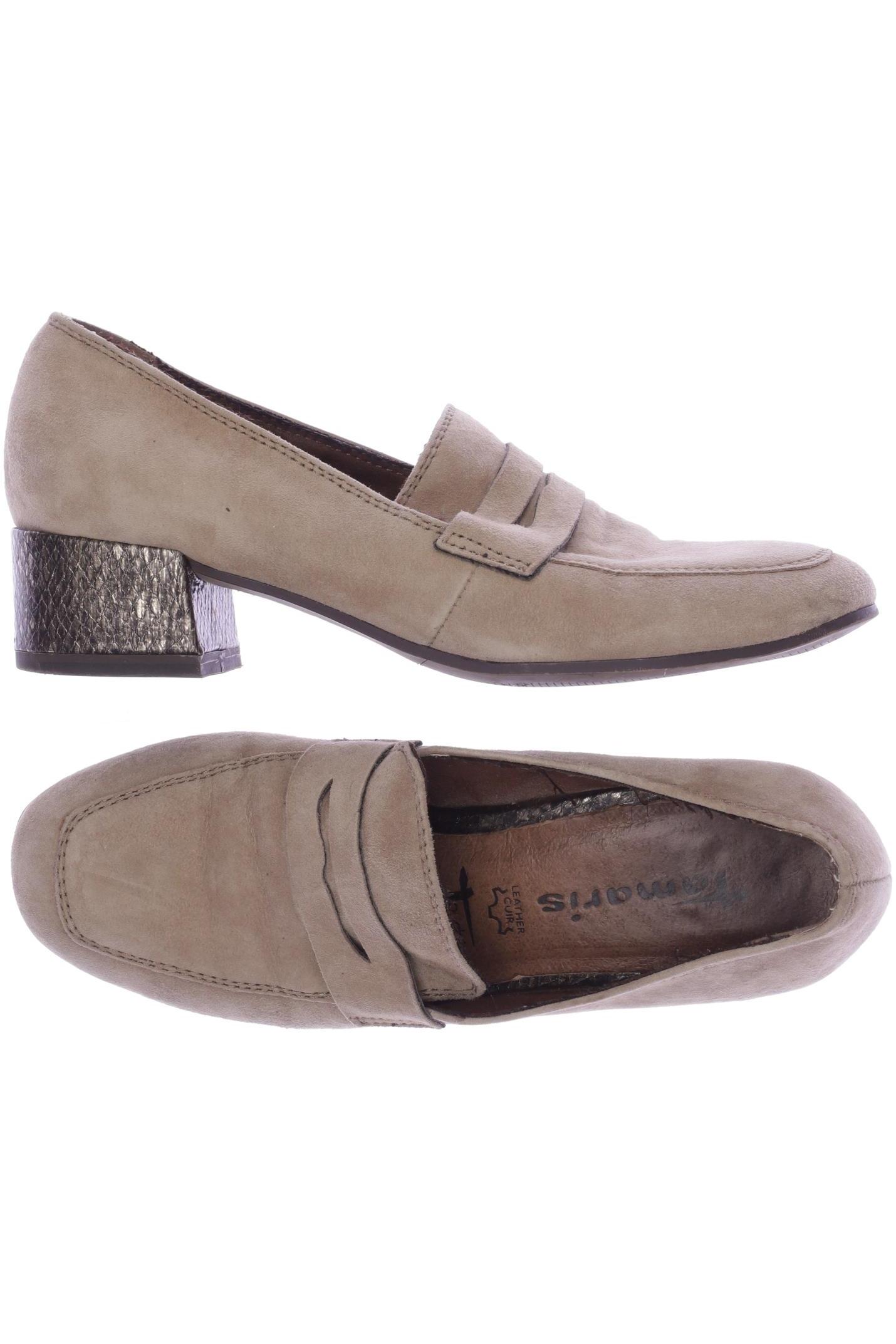 

Tamaris Damen Halbschuh, beige, Gr. 37