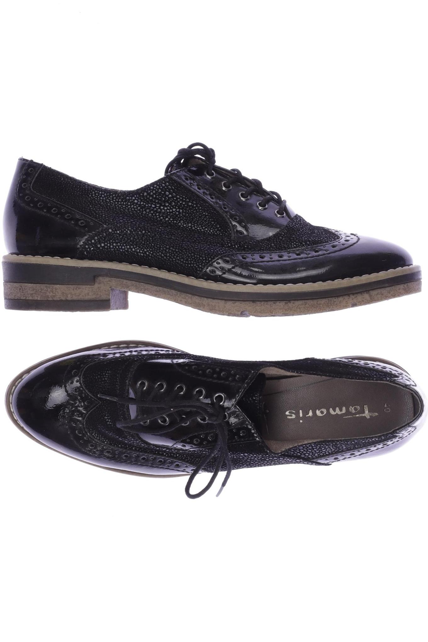 

Tamaris Damen Halbschuh, schwarz, Gr. 40