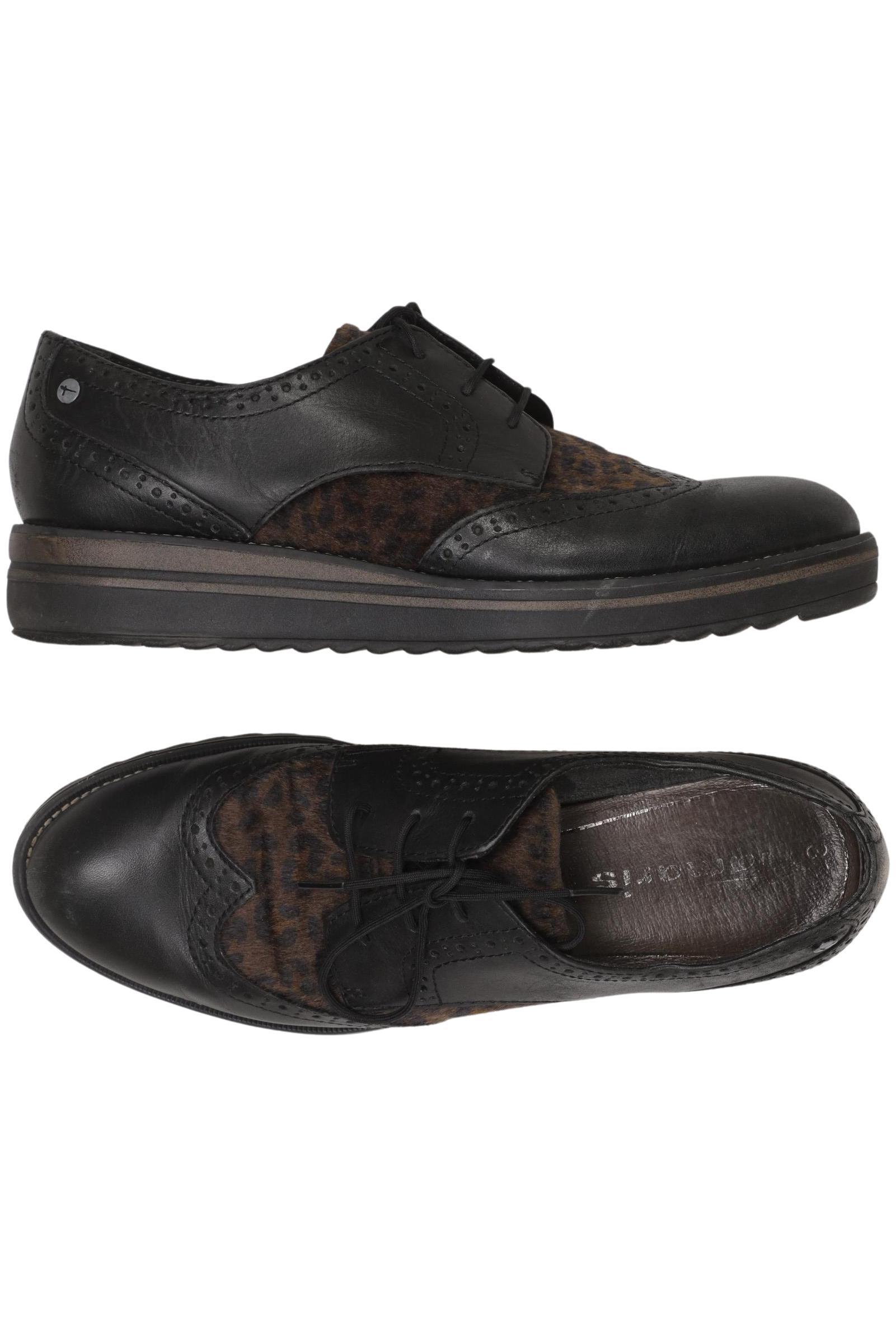 

Tamaris Damen Halbschuh, schwarz, Gr. 34