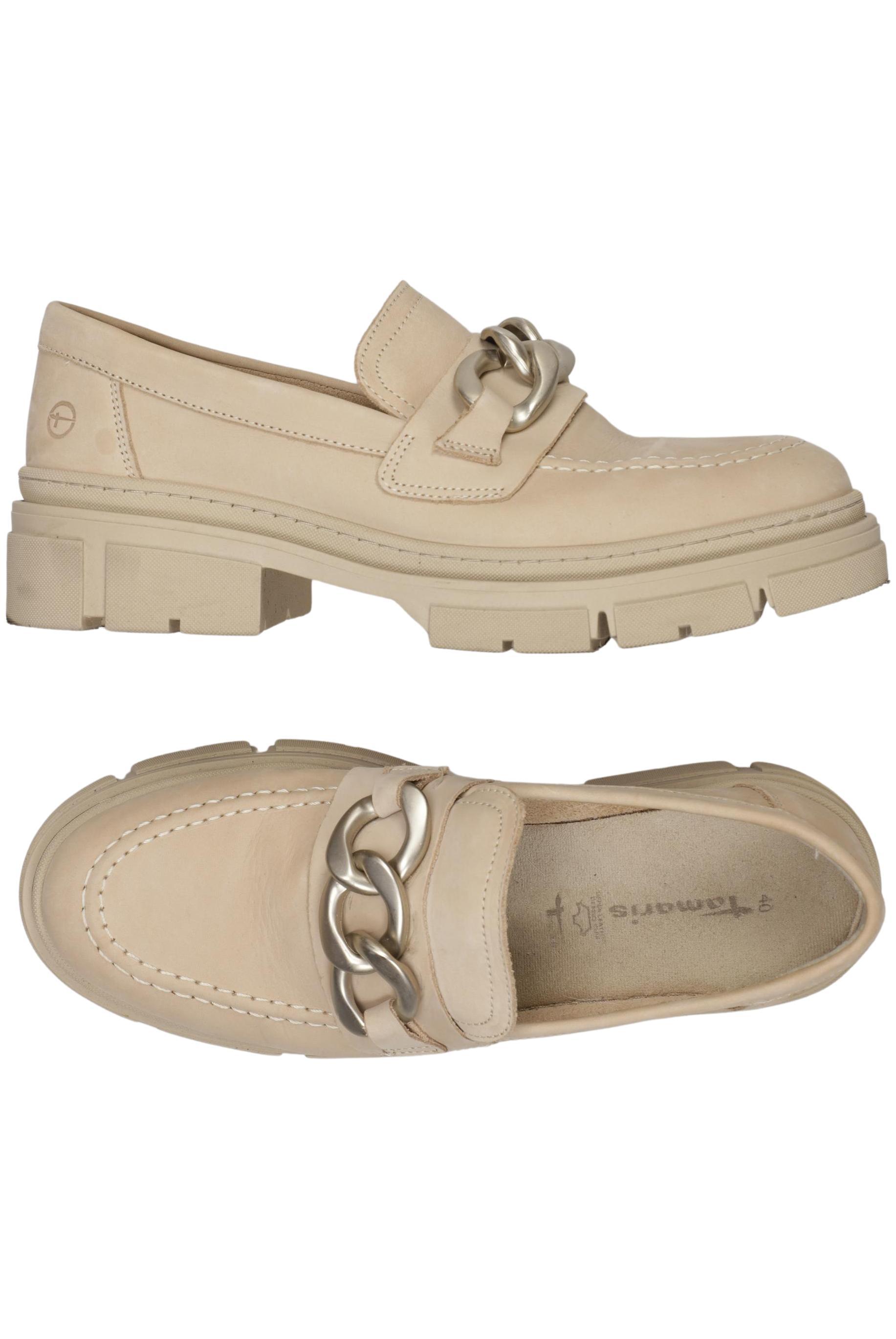 

Tamaris Damen Halbschuh, beige, Gr. 40