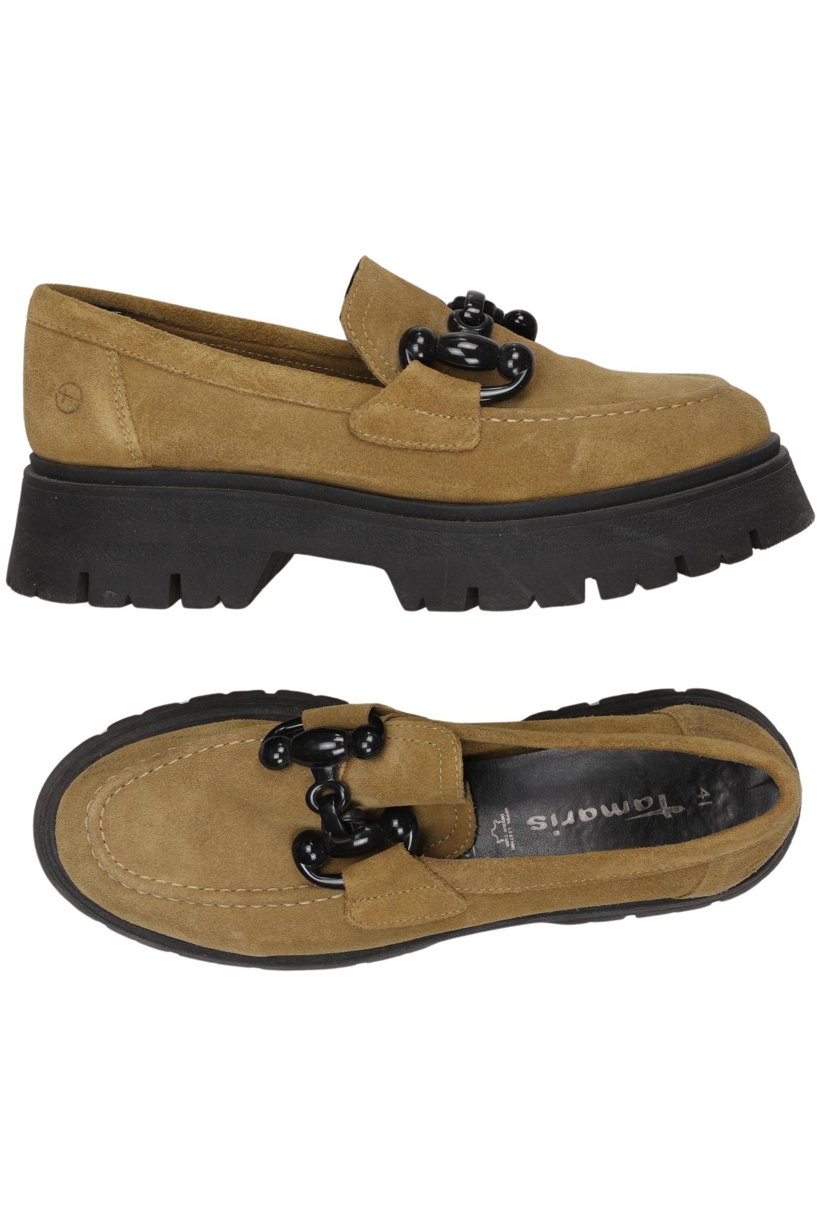 

Tamaris Damen Halbschuh, beige, Gr. 41