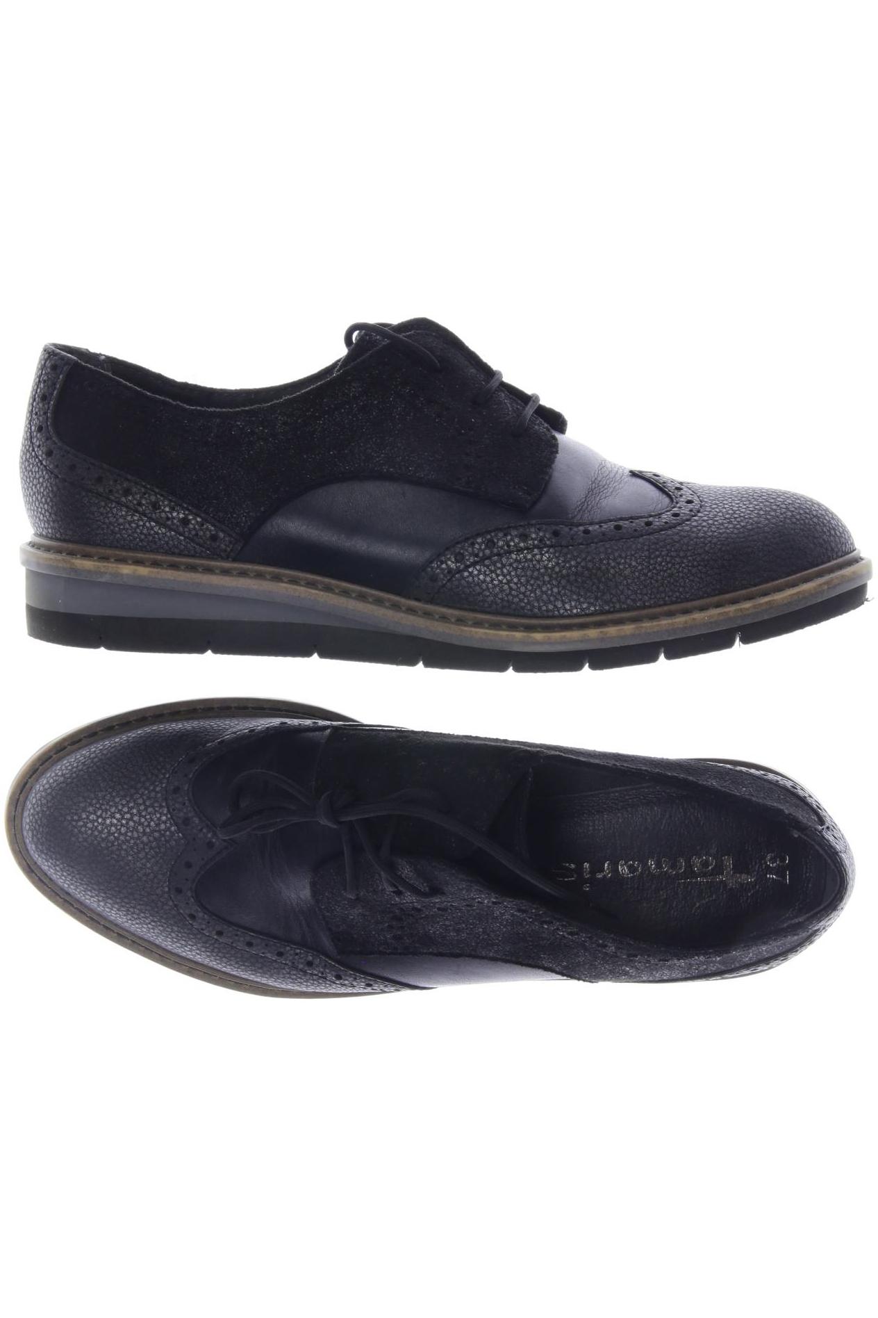 

Tamaris Damen Halbschuh, schwarz, Gr. 37