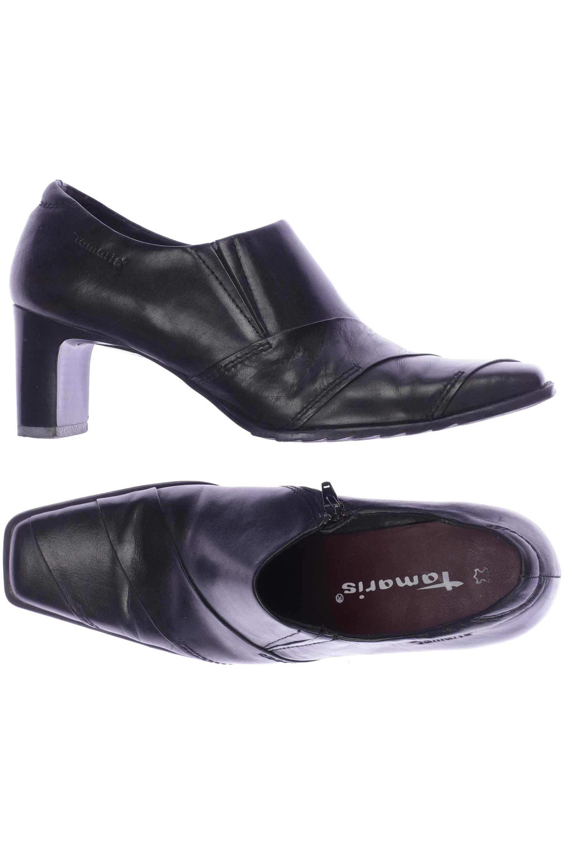 

Tamaris Damen Halbschuh, schwarz, Gr. 38