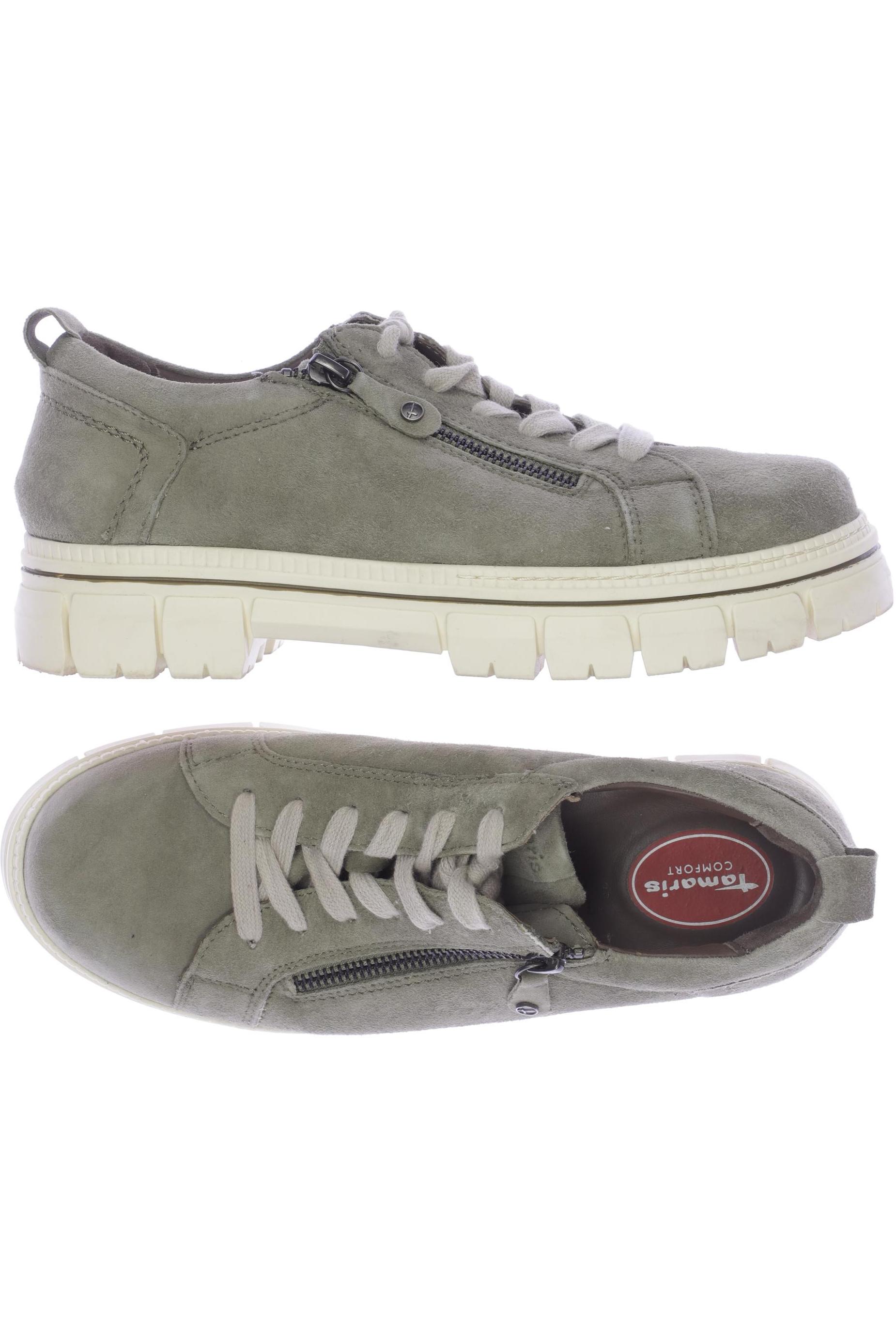 

Tamaris Damen Halbschuh, grün, Gr. 38