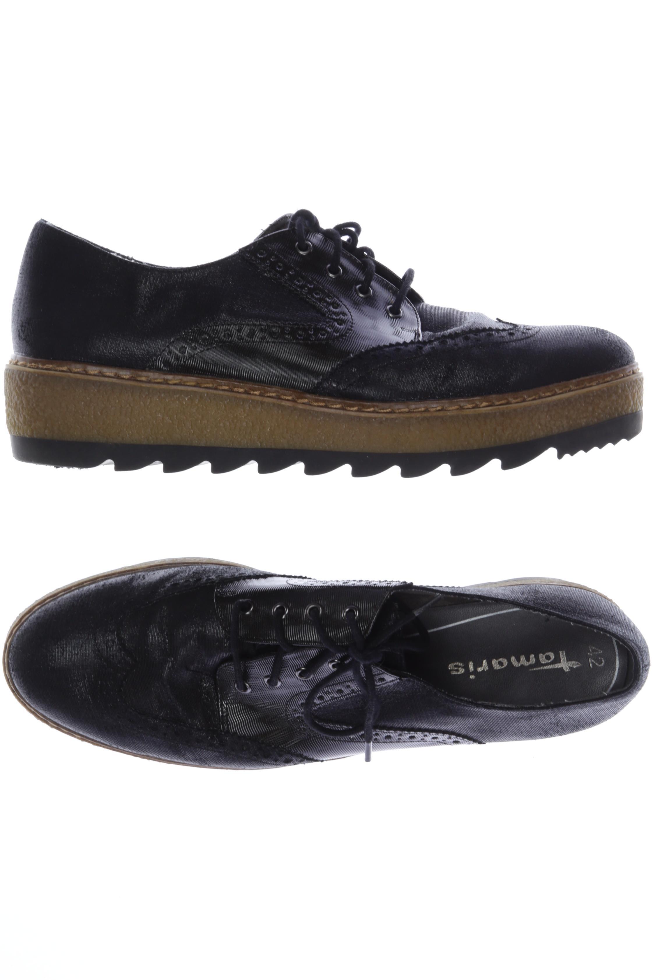 

Tamaris Damen Halbschuh, schwarz, Gr. 42