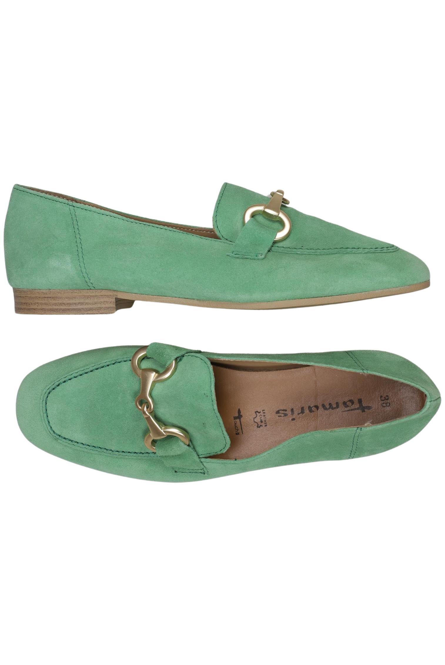 

Tamaris Damen Halbschuh, grün, Gr. 38