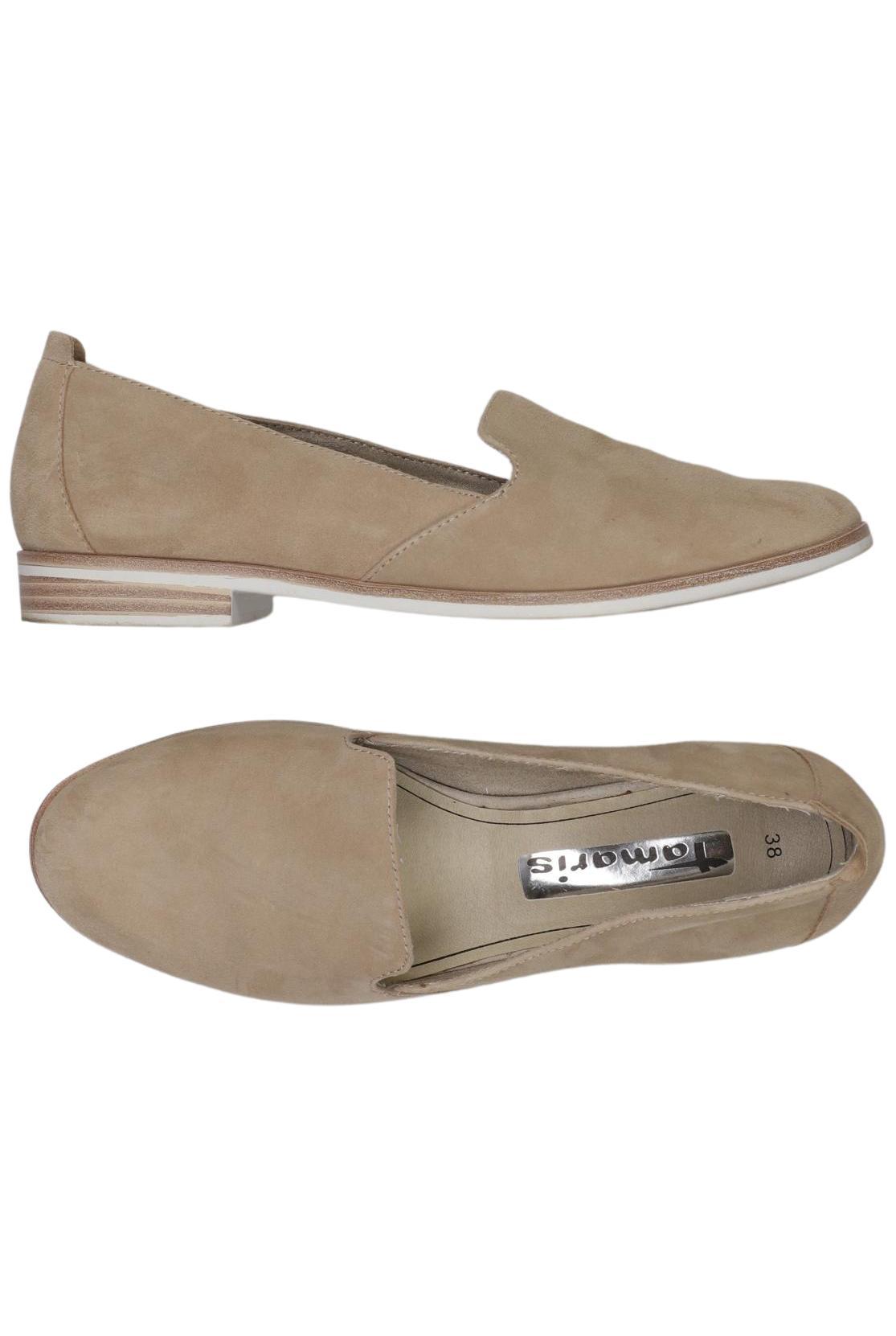 

Tamaris Damen Halbschuh, beige, Gr. 38
