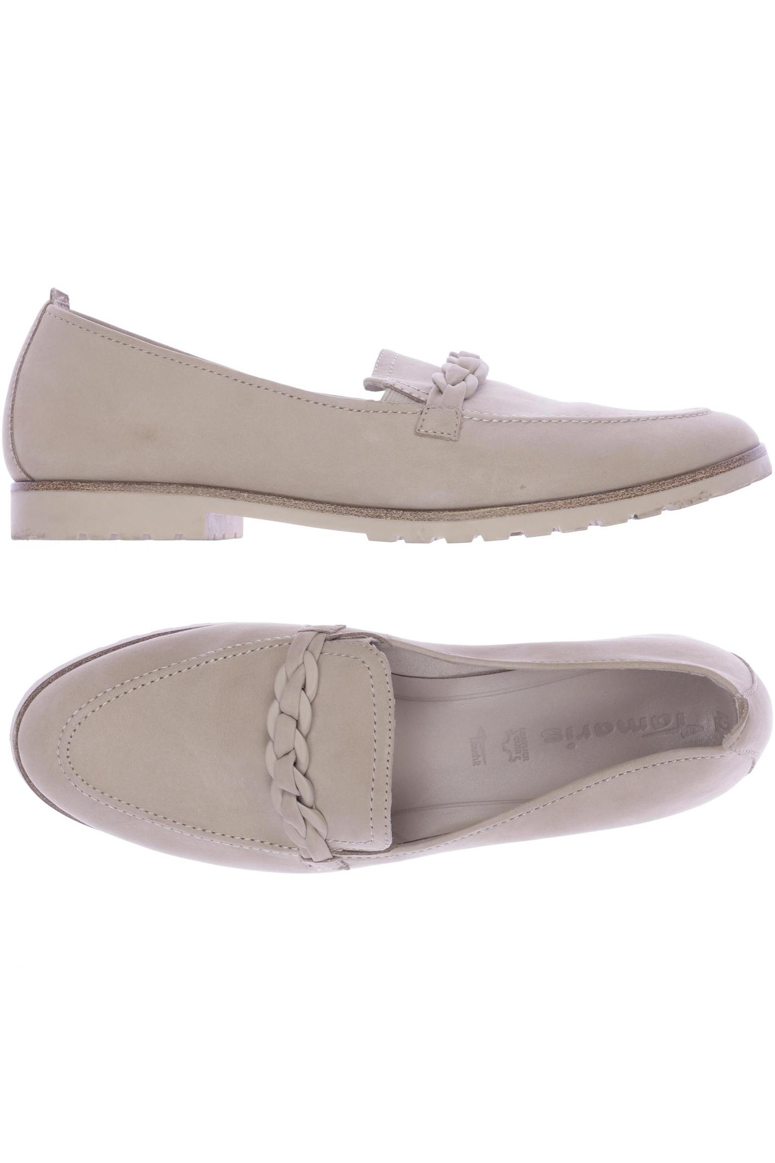

Tamaris Damen Halbschuh, beige, Gr. 42