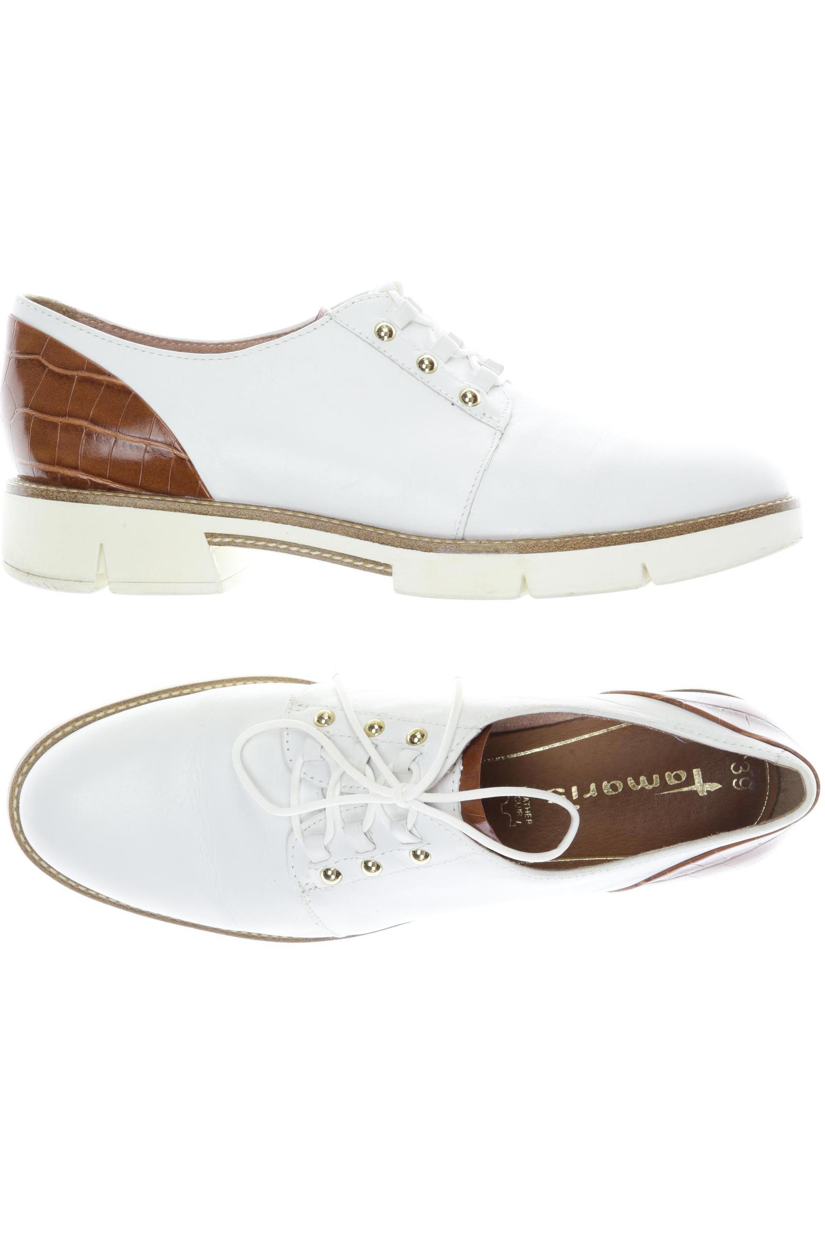 

Tamaris Damen Halbschuh, weiß, Gr. 39