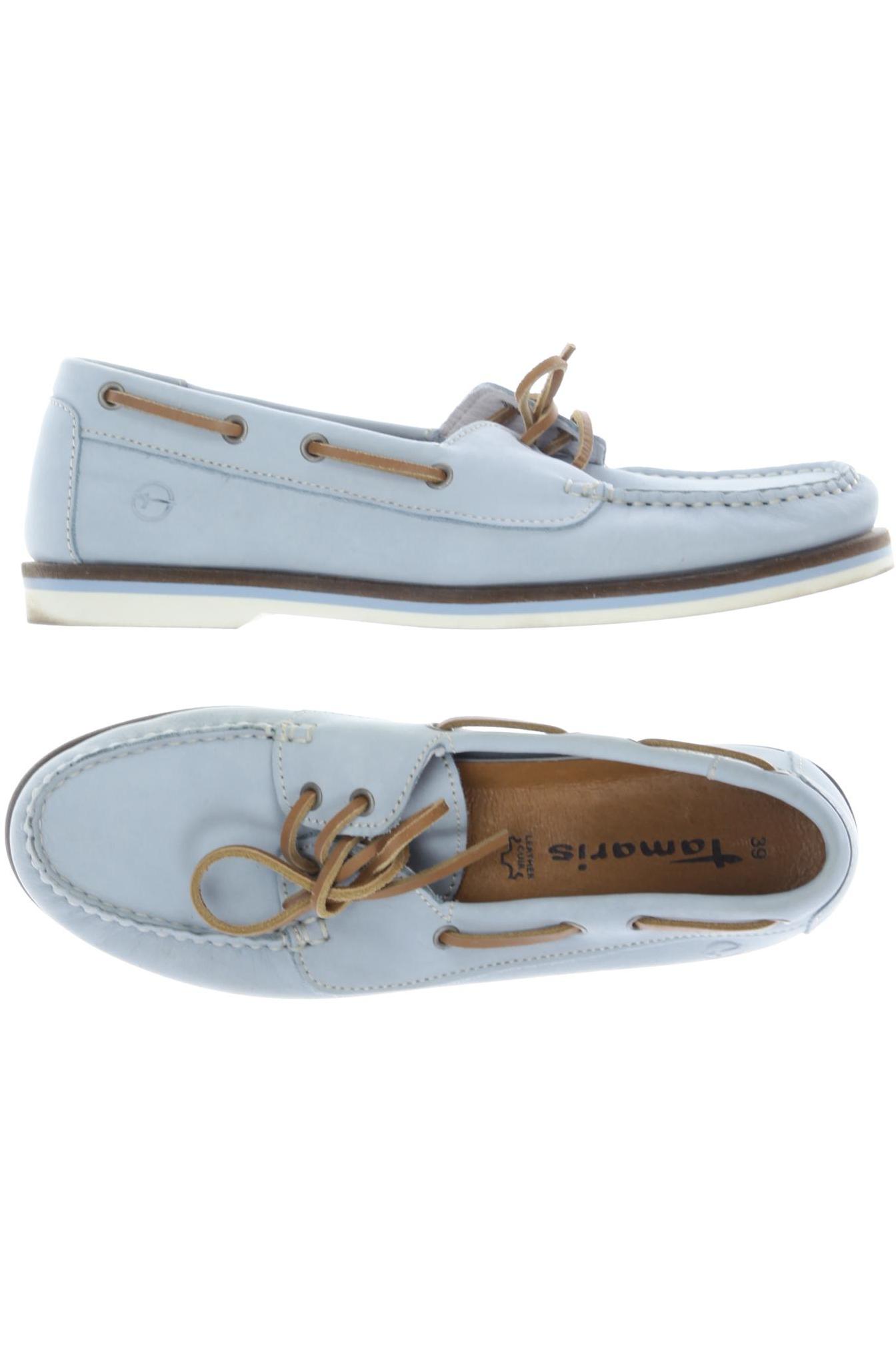 

Tamaris Damen Halbschuh, hellblau, Gr. 39