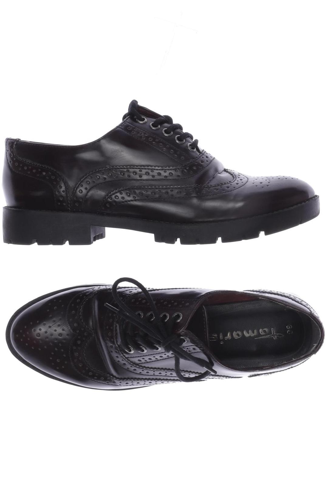 

Tamaris Damen Halbschuh, bordeaux, Gr. 38
