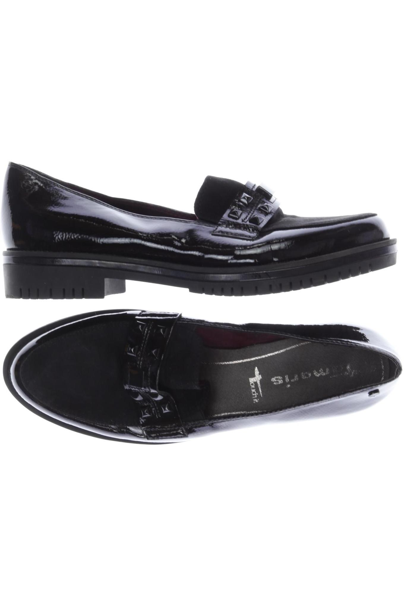 

Tamaris Damen Halbschuh, schwarz, Gr. 39