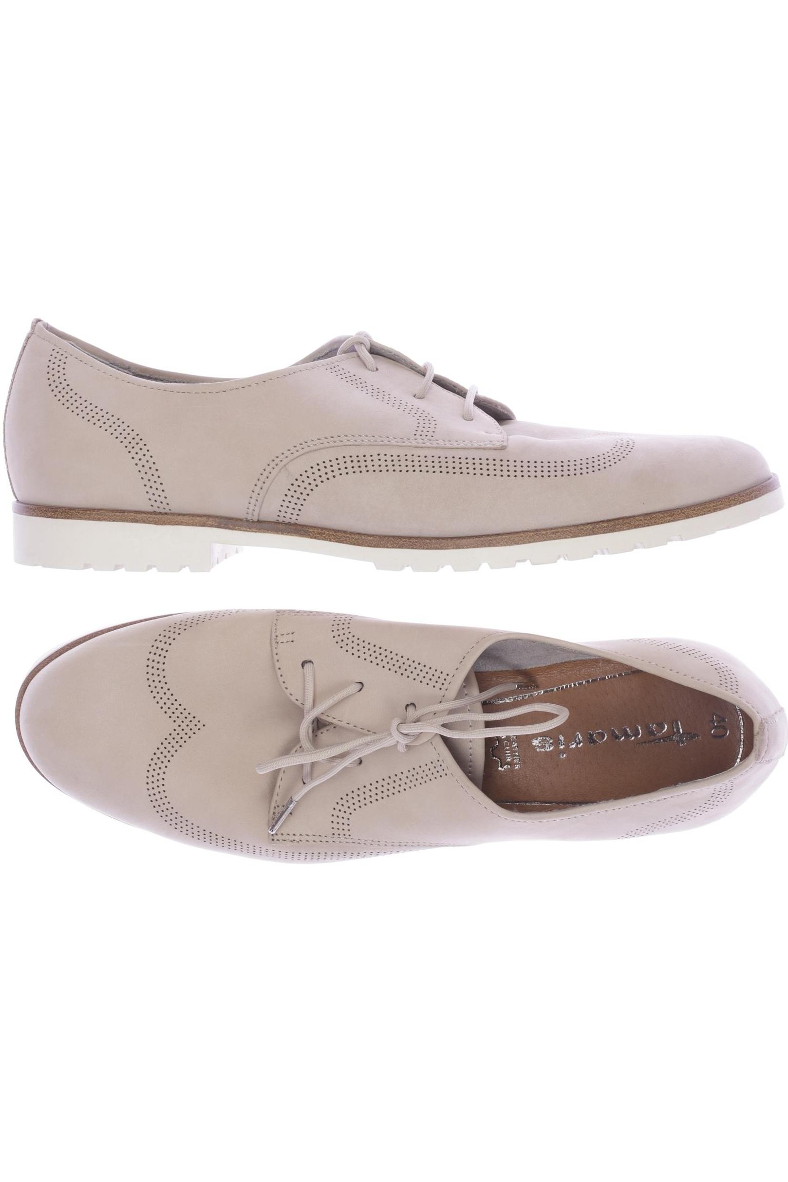 

Tamaris Damen Halbschuh, beige, Gr. 40