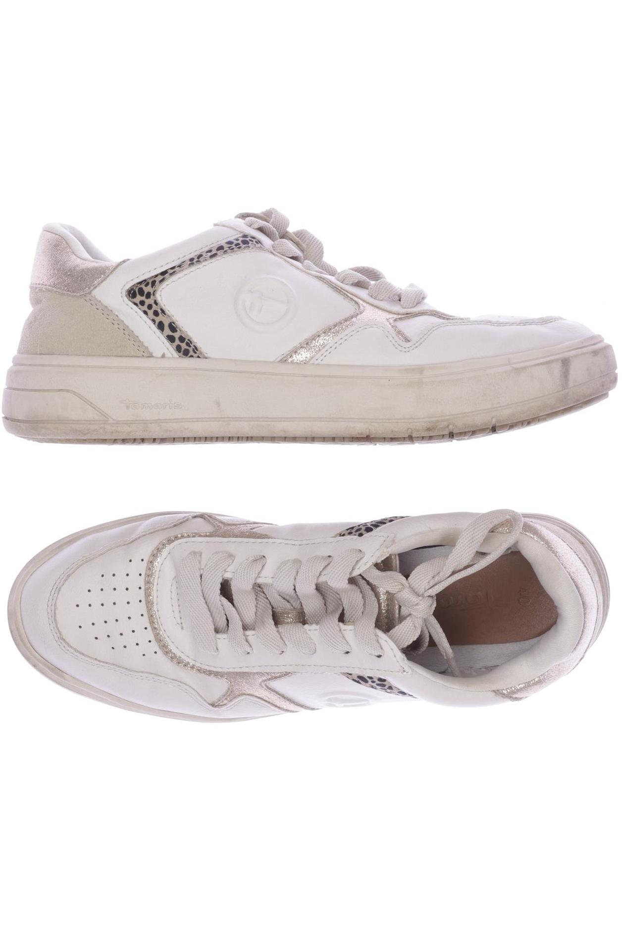 

Tamaris Damen Halbschuh, weiß, Gr. 40