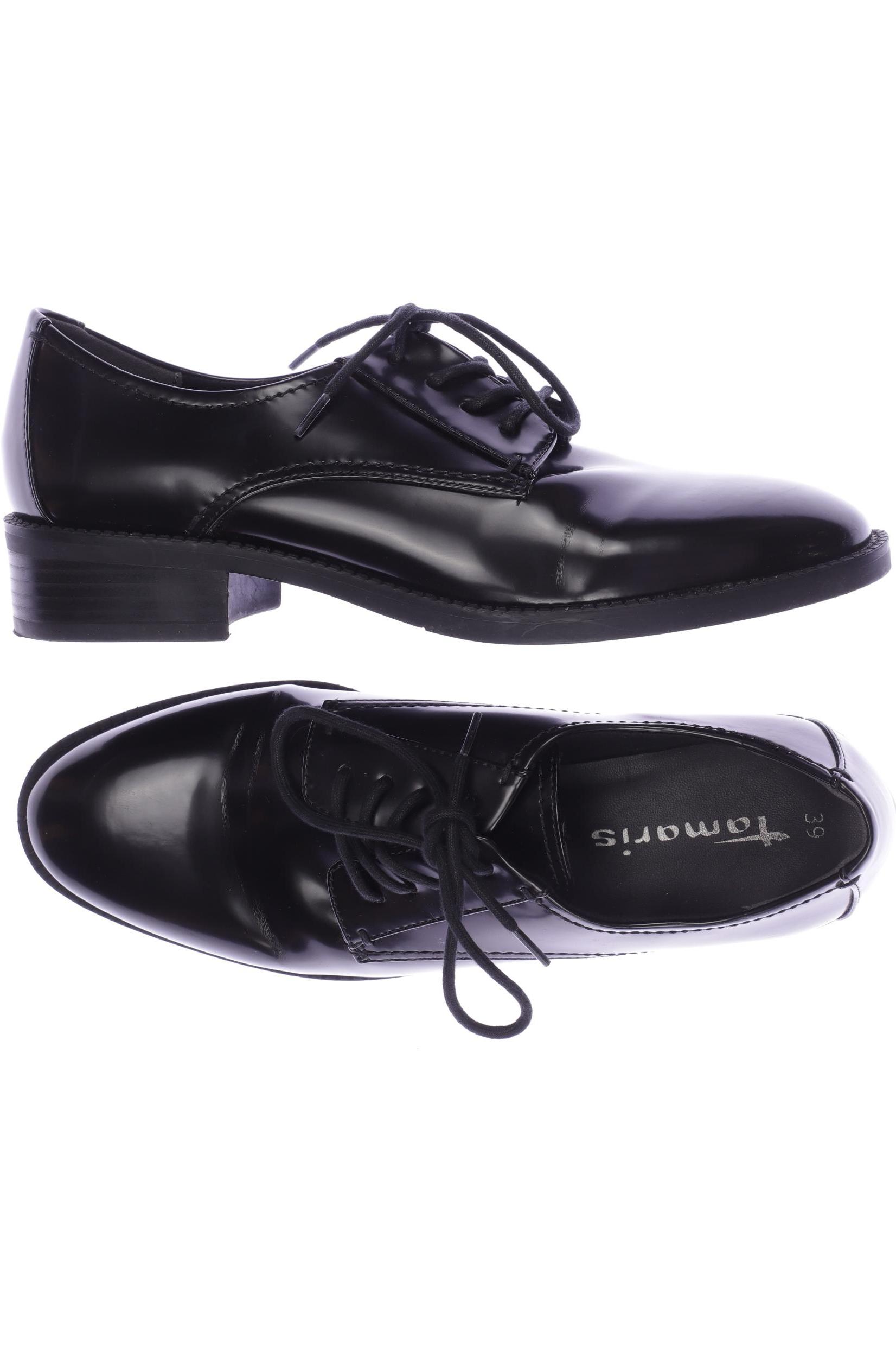 

Tamaris Damen Halbschuh, schwarz, Gr. 39