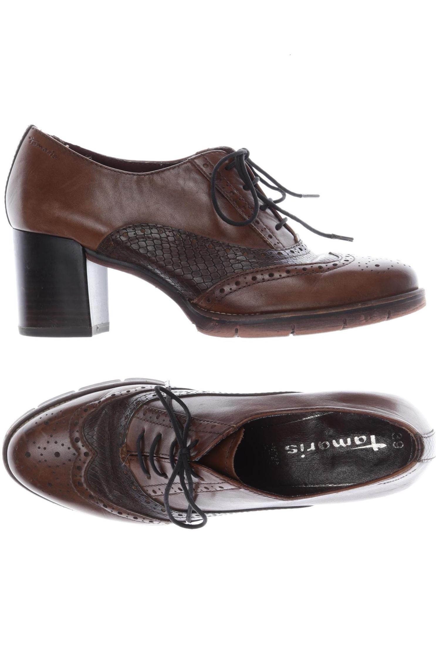 

Tamaris Damen Halbschuh, braun, Gr. 39