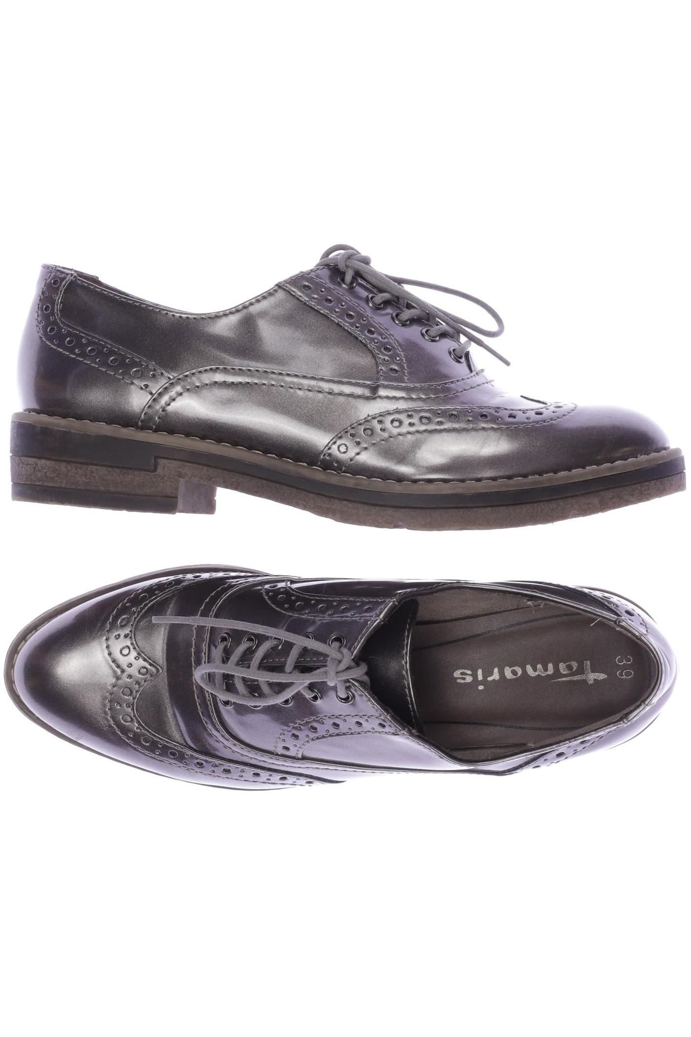 

Tamaris Damen Halbschuh, grau, Gr. 39