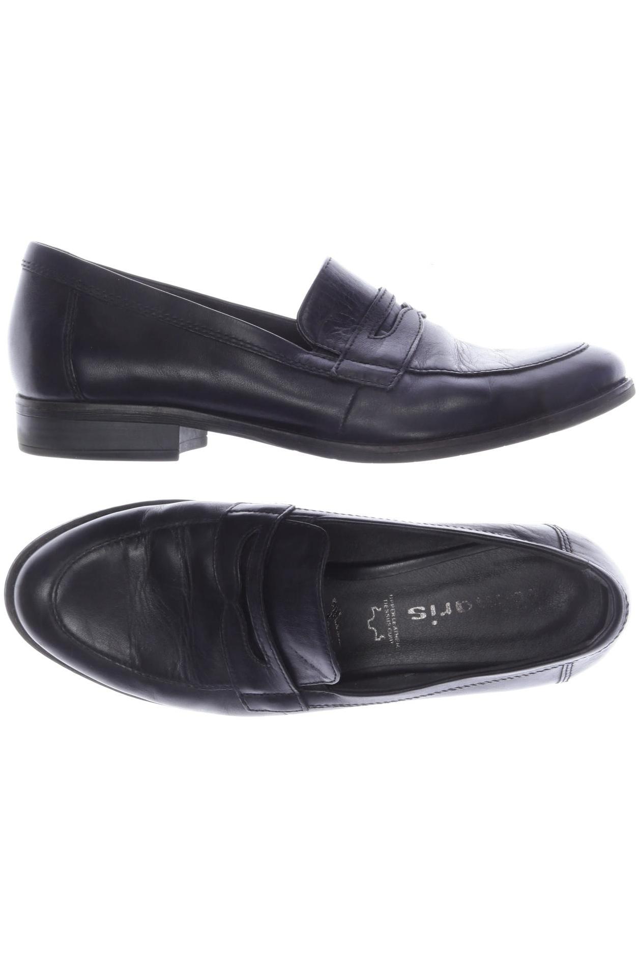 

Tamaris Damen Halbschuh, schwarz, Gr. 38