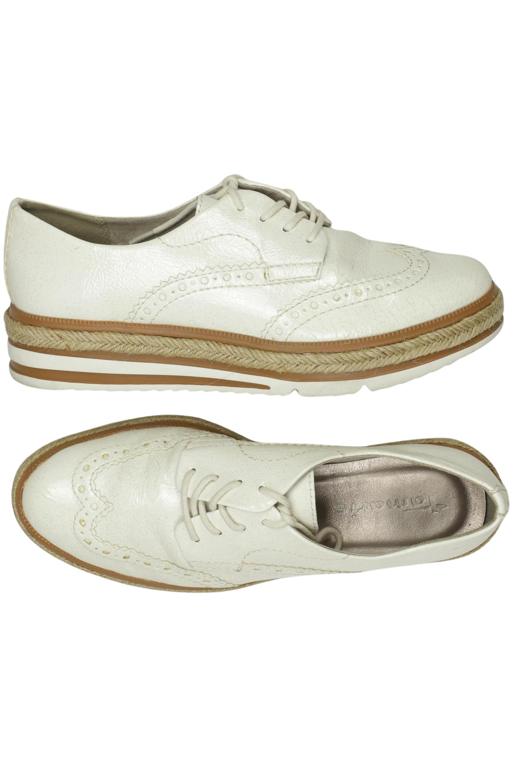 

Tamaris Damen Halbschuh, weiß, Gr. 37