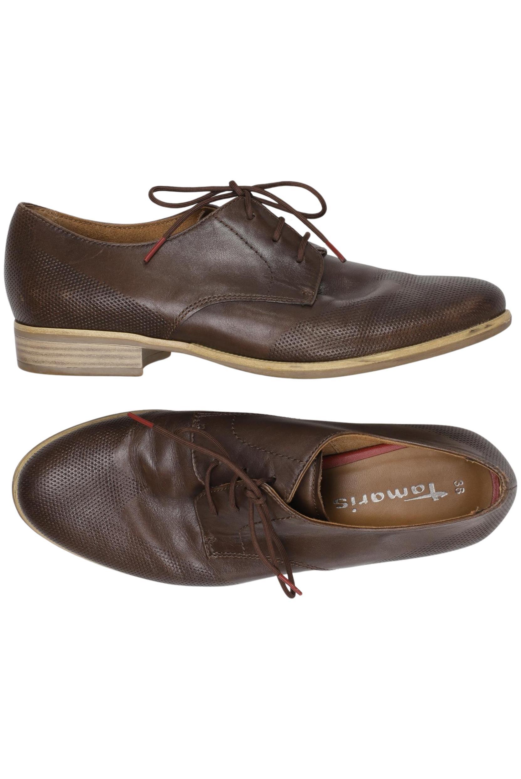 

Tamaris Damen Halbschuh, braun, Gr. 38