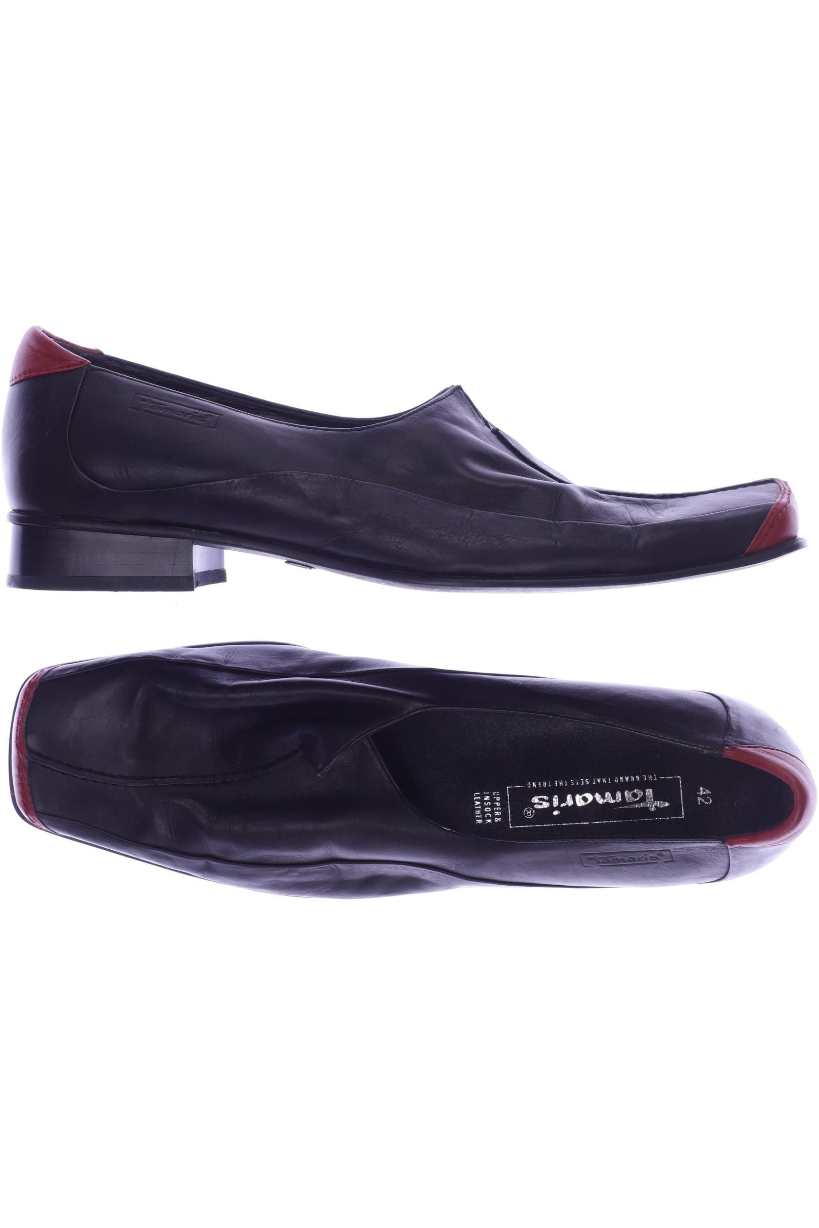 

Tamaris Damen Halbschuh, schwarz, Gr. 42
