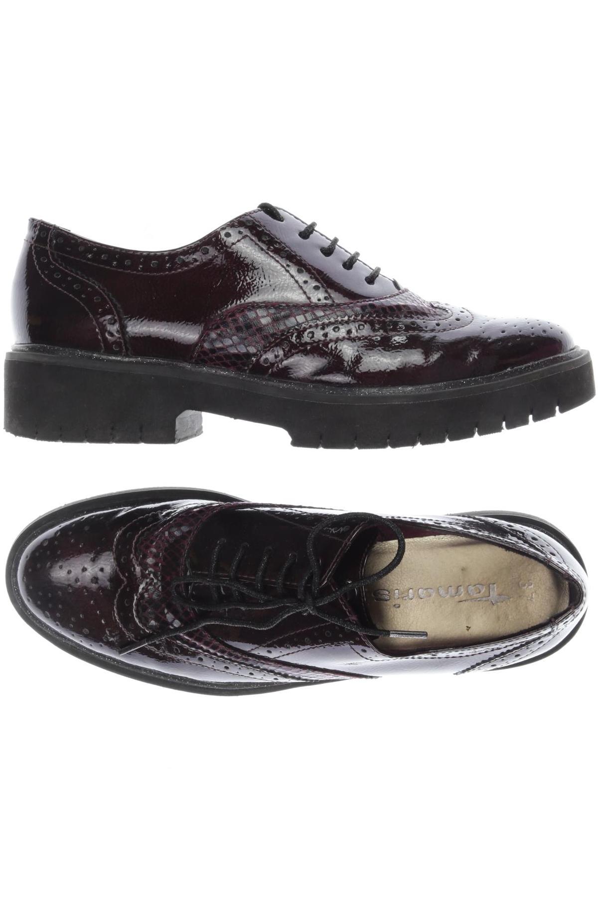 

Tamaris Damen Halbschuh, bordeaux, Gr. 37
