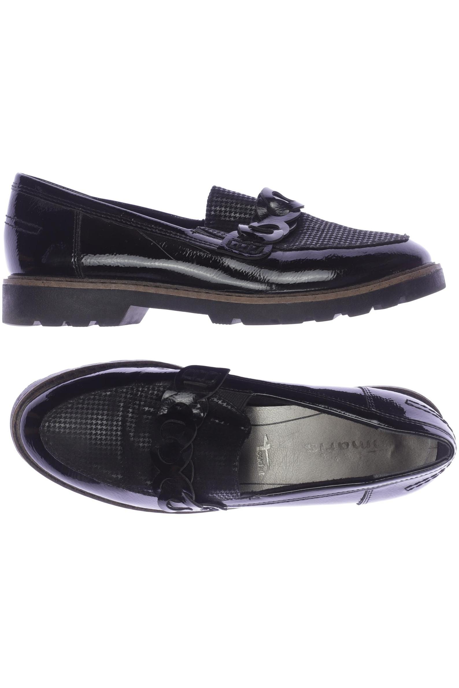 

Tamaris Damen Halbschuh, schwarz, Gr. 38