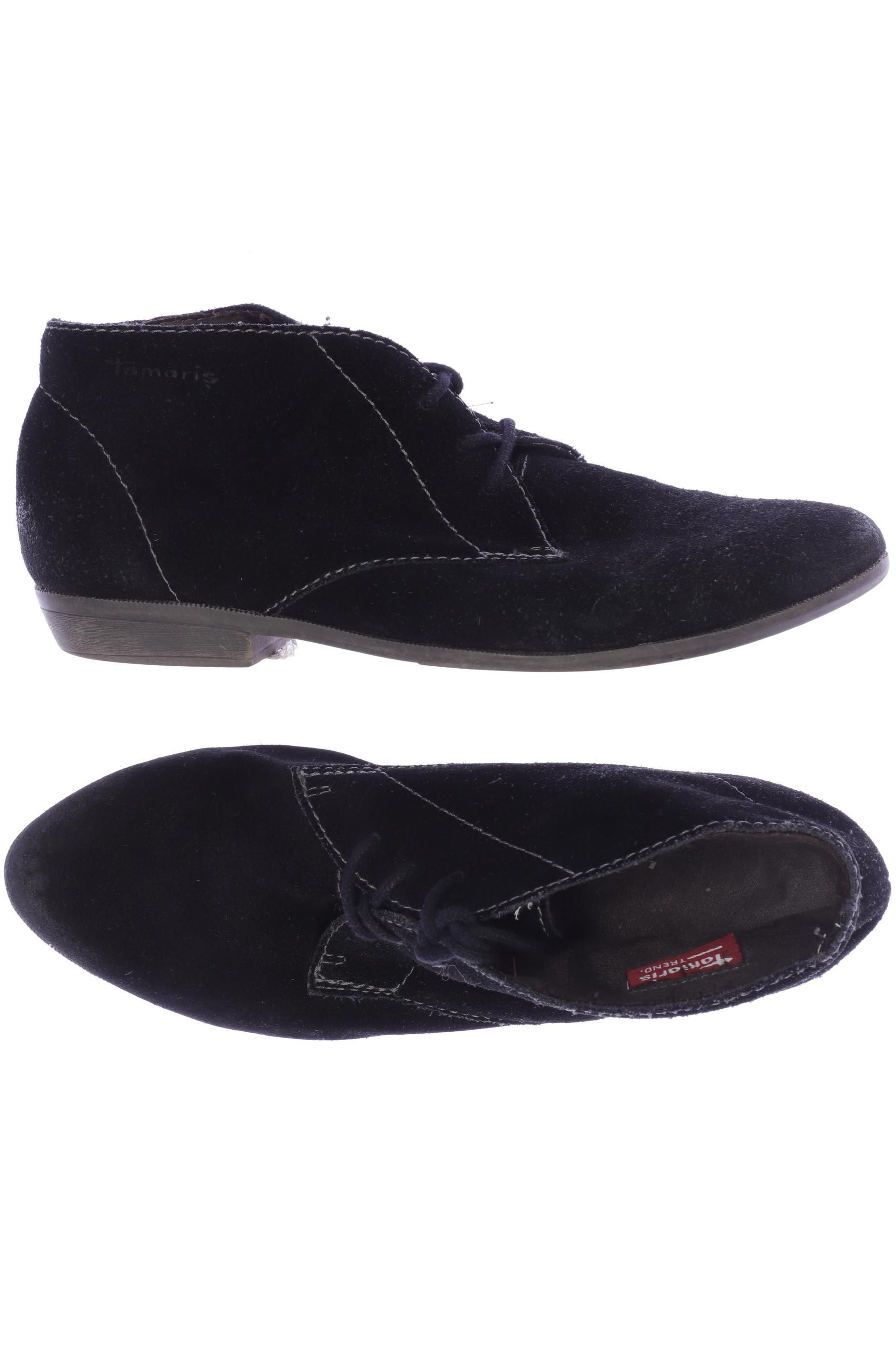 

Tamaris Damen Halbschuh, schwarz, Gr. 39