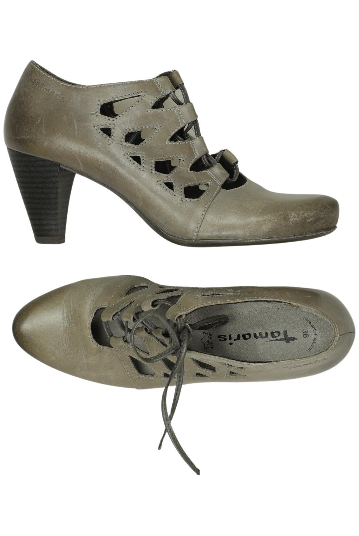 

Tamaris Damen Halbschuh, grau, Gr. 38