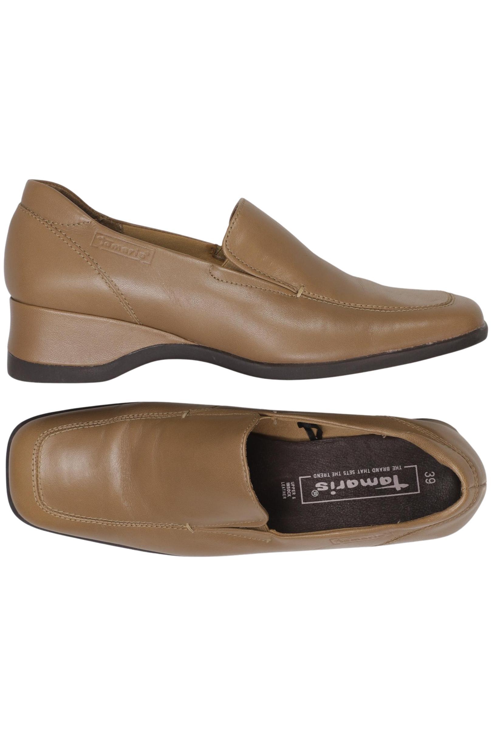 

Tamaris Damen Halbschuh, beige, Gr. 39
