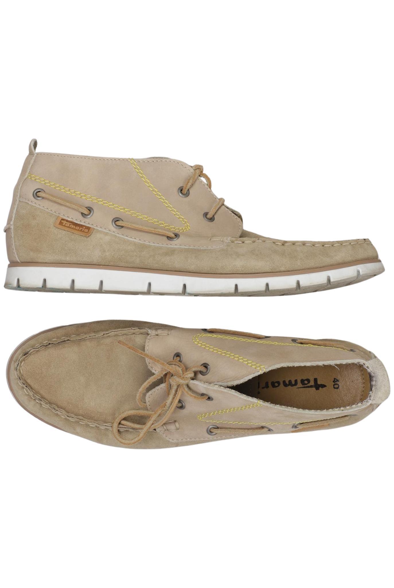 

Tamaris Damen Halbschuh, beige, Gr. 40