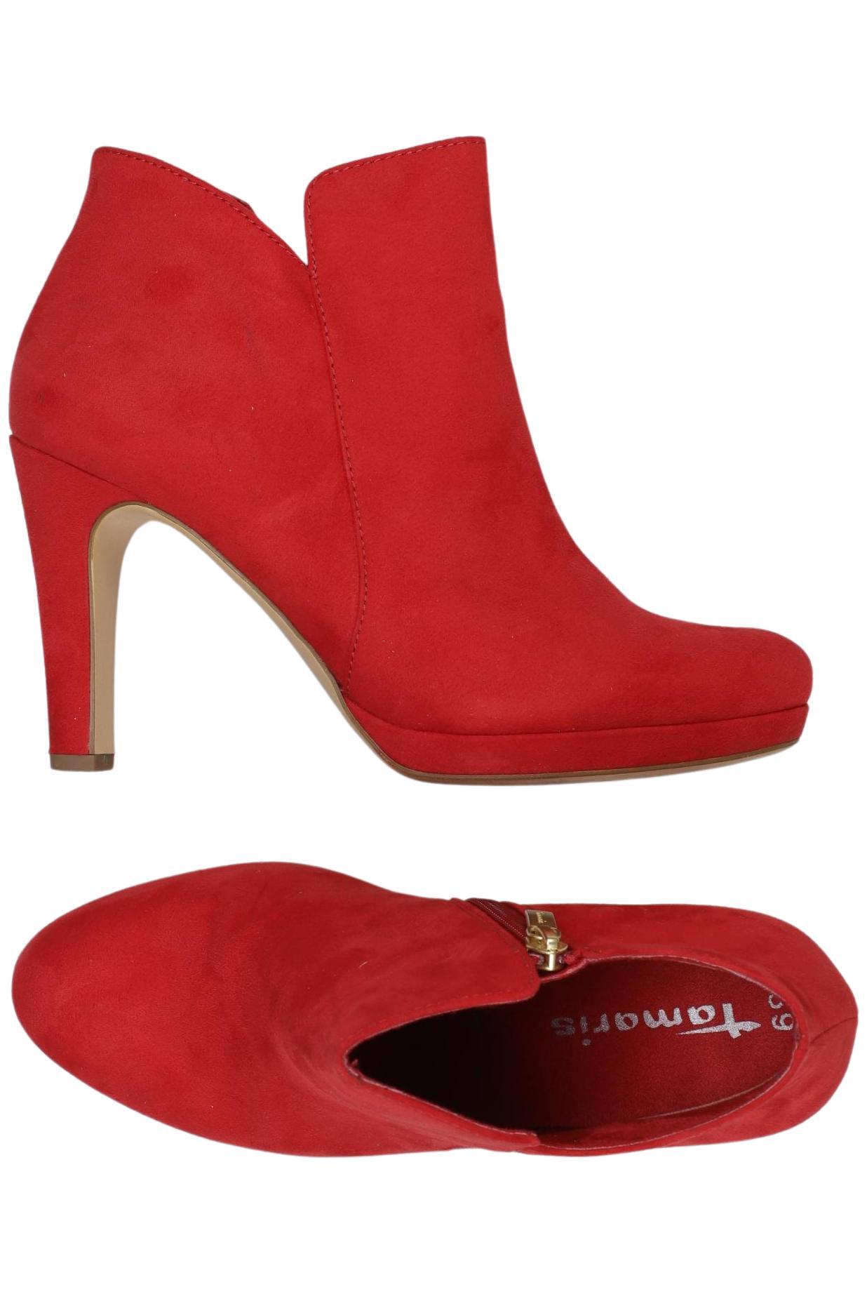 

Tamaris Damen Halbschuh, rot, Gr. 39