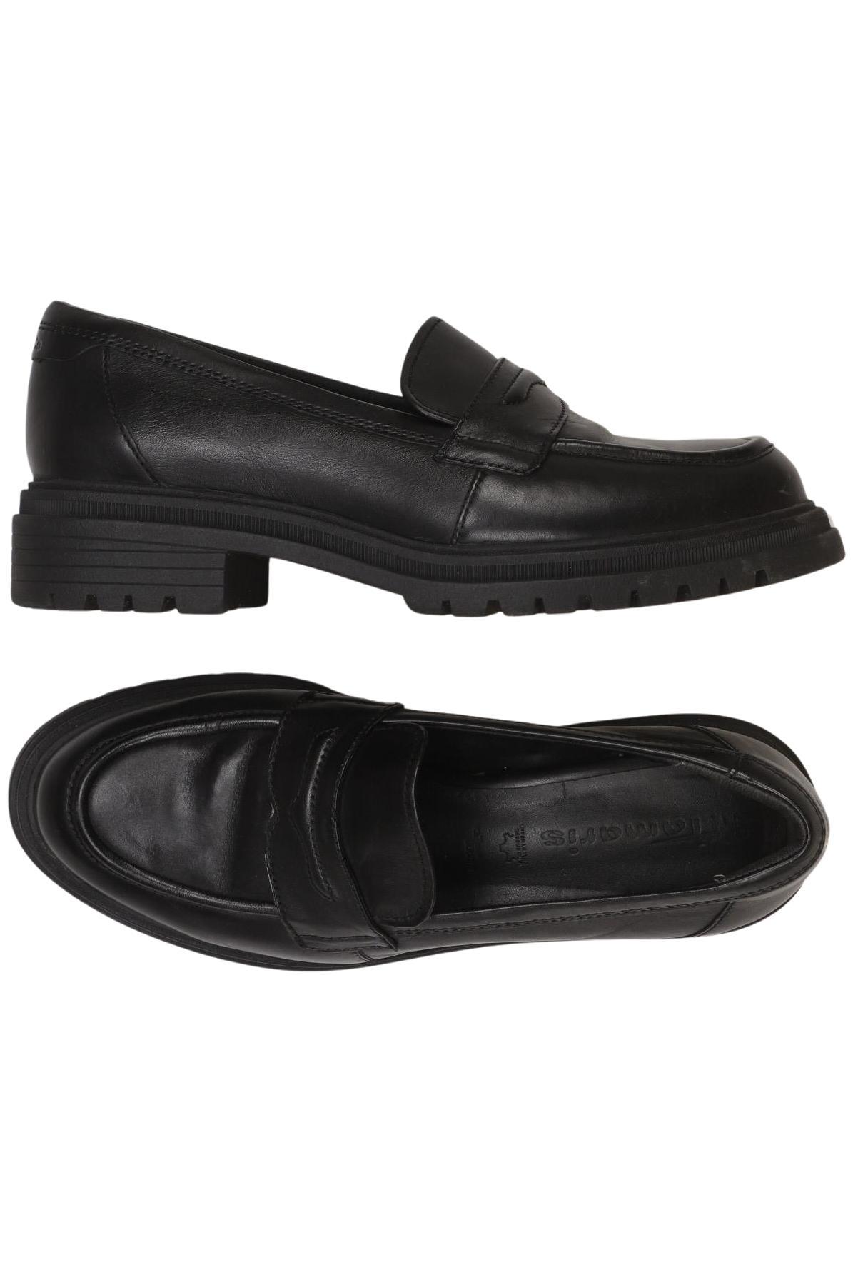 

Tamaris Damen Halbschuh, schwarz, Gr. 40