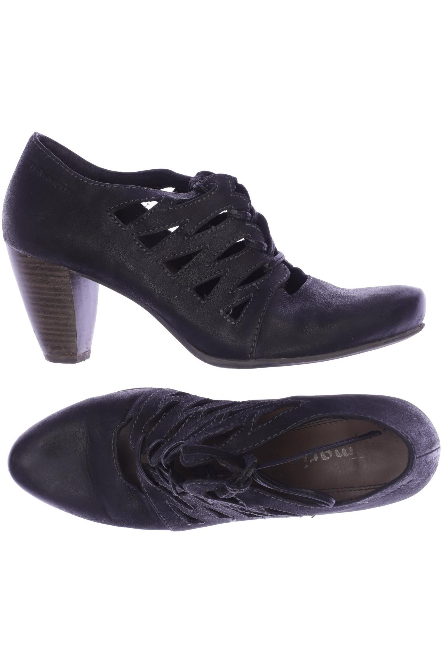 

Tamaris Damen Halbschuh, schwarz, Gr. 40