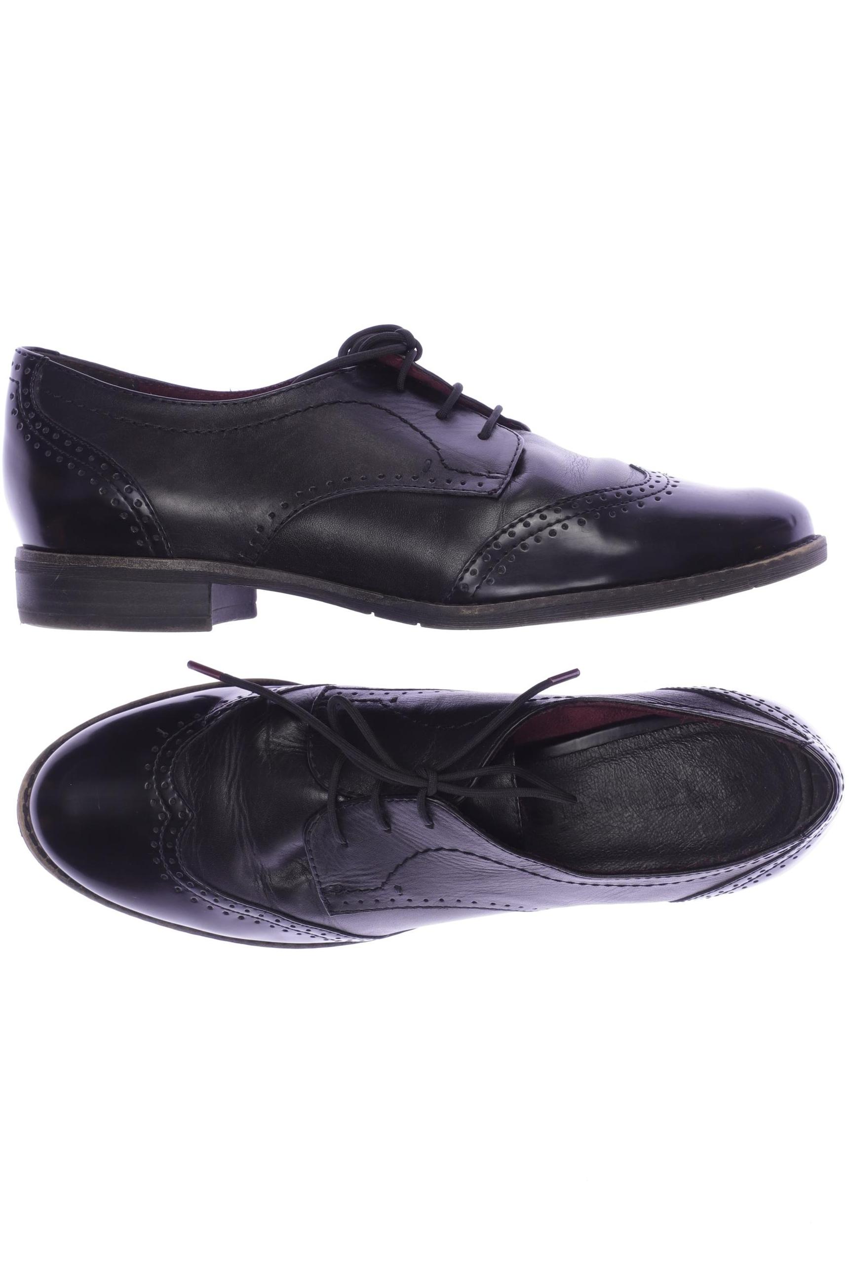 

Tamaris Damen Halbschuh, schwarz, Gr. 38
