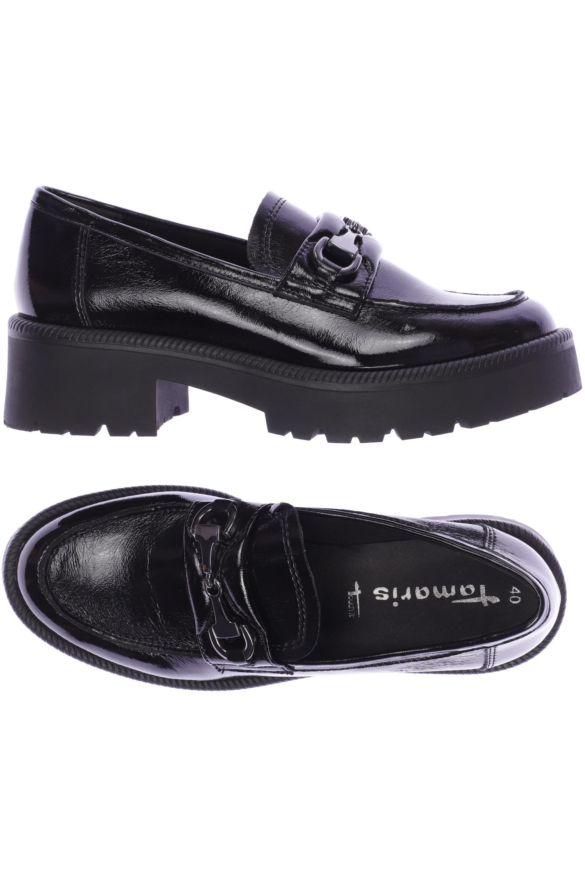 

Tamaris Damen Halbschuh, schwarz, Gr. 40